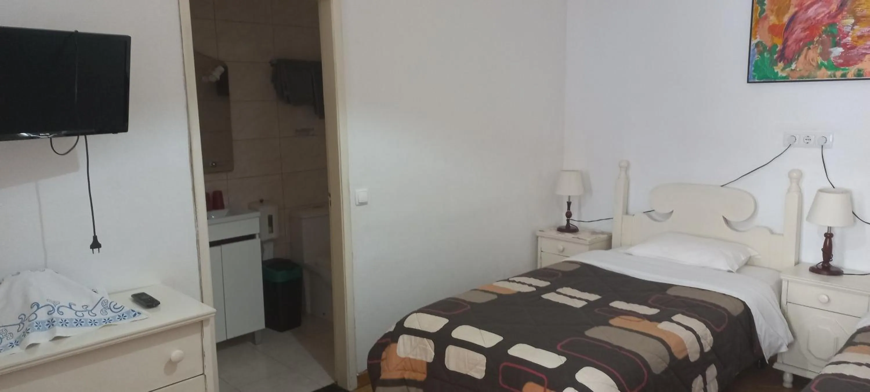 Bed in Pensao Residencial Vila Teresinha