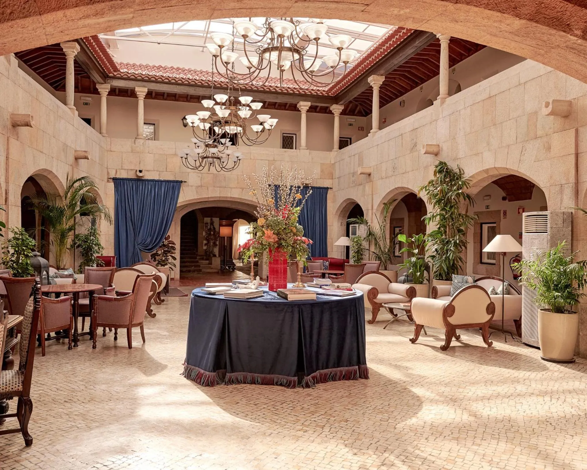 Lobby or reception in Hotel Fortaleza do Guincho Relais & Châteaux