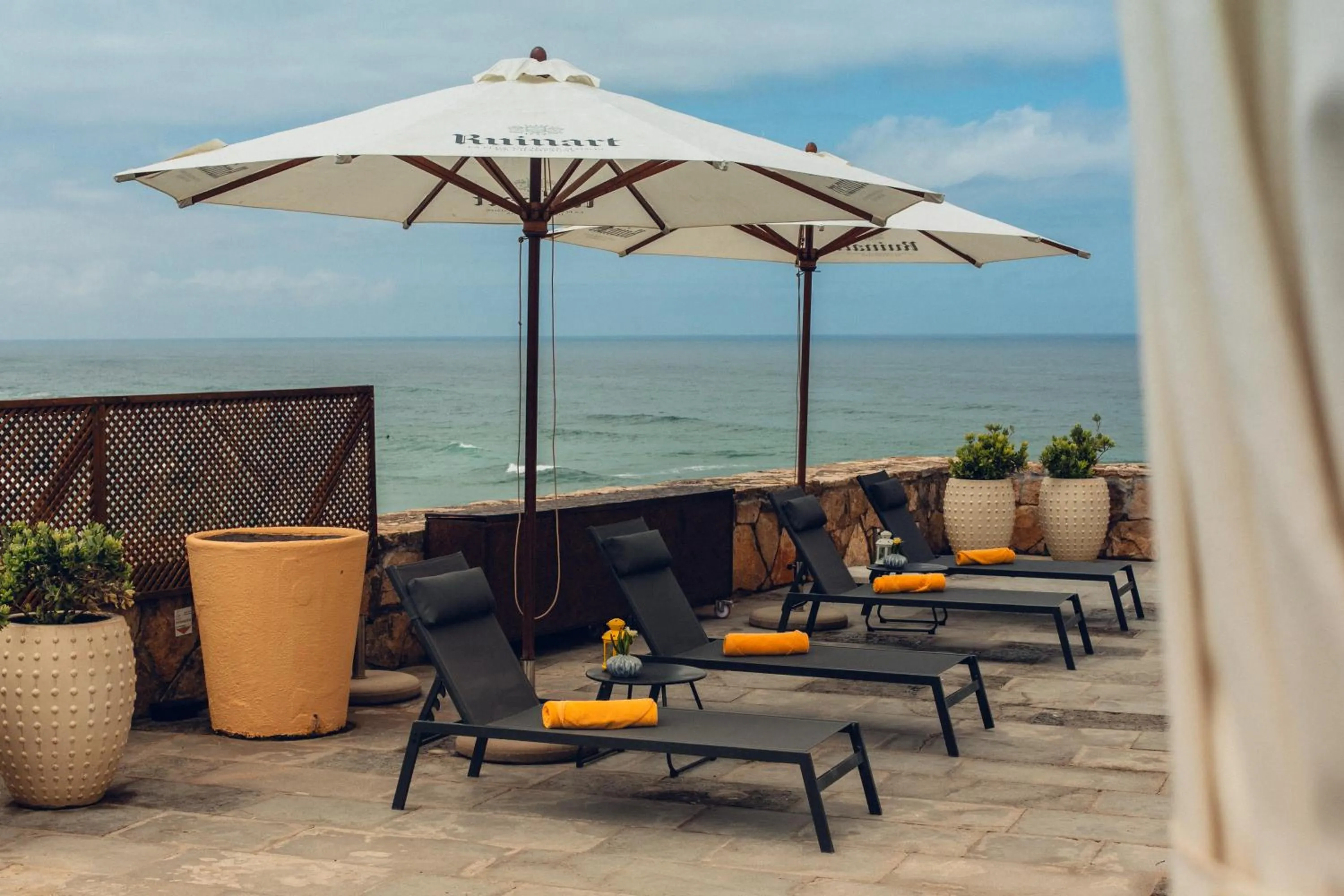 Solarium in Hotel Fortaleza do Guincho Relais & Châteaux