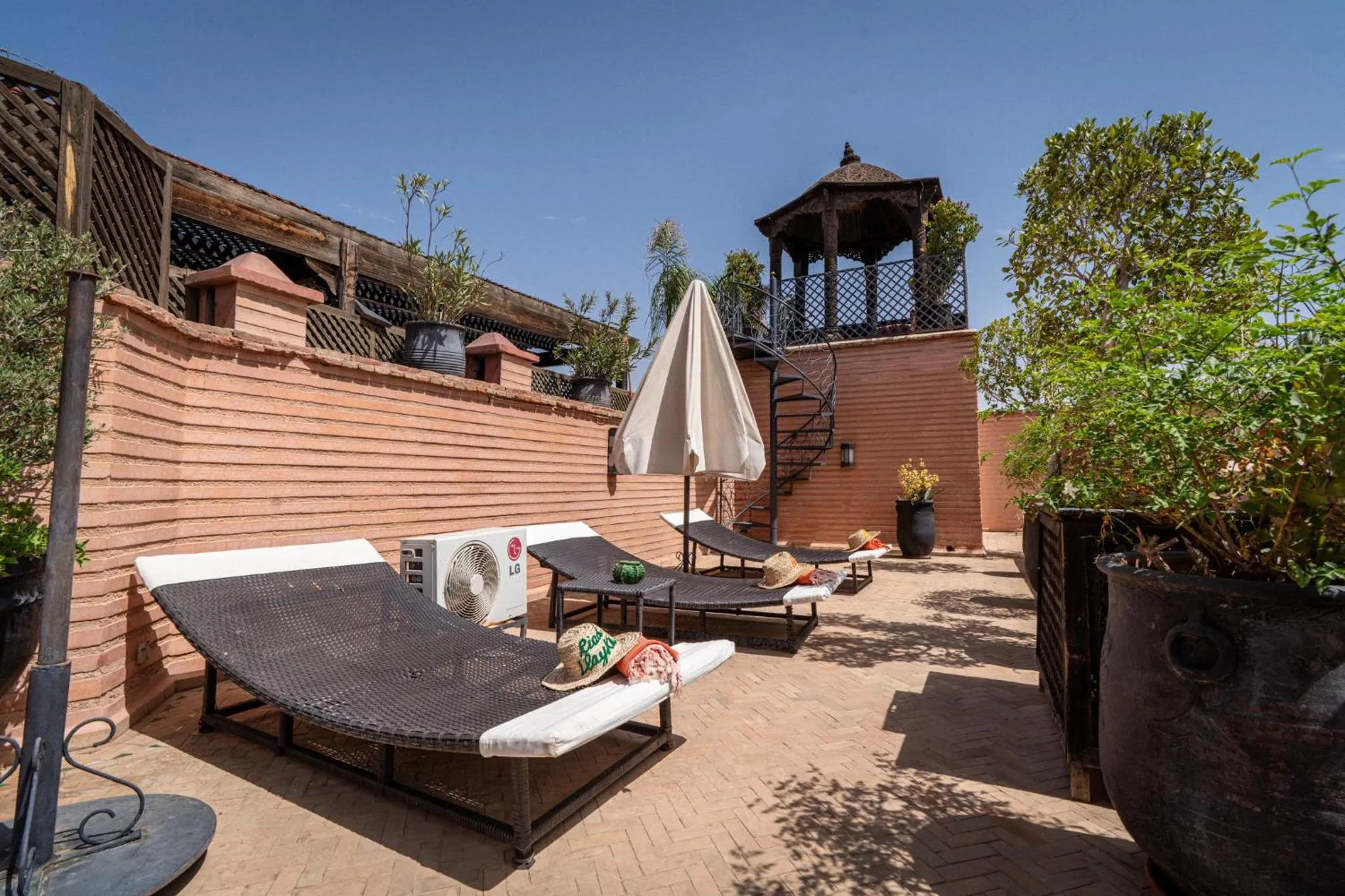 Patio in Riad ILayka