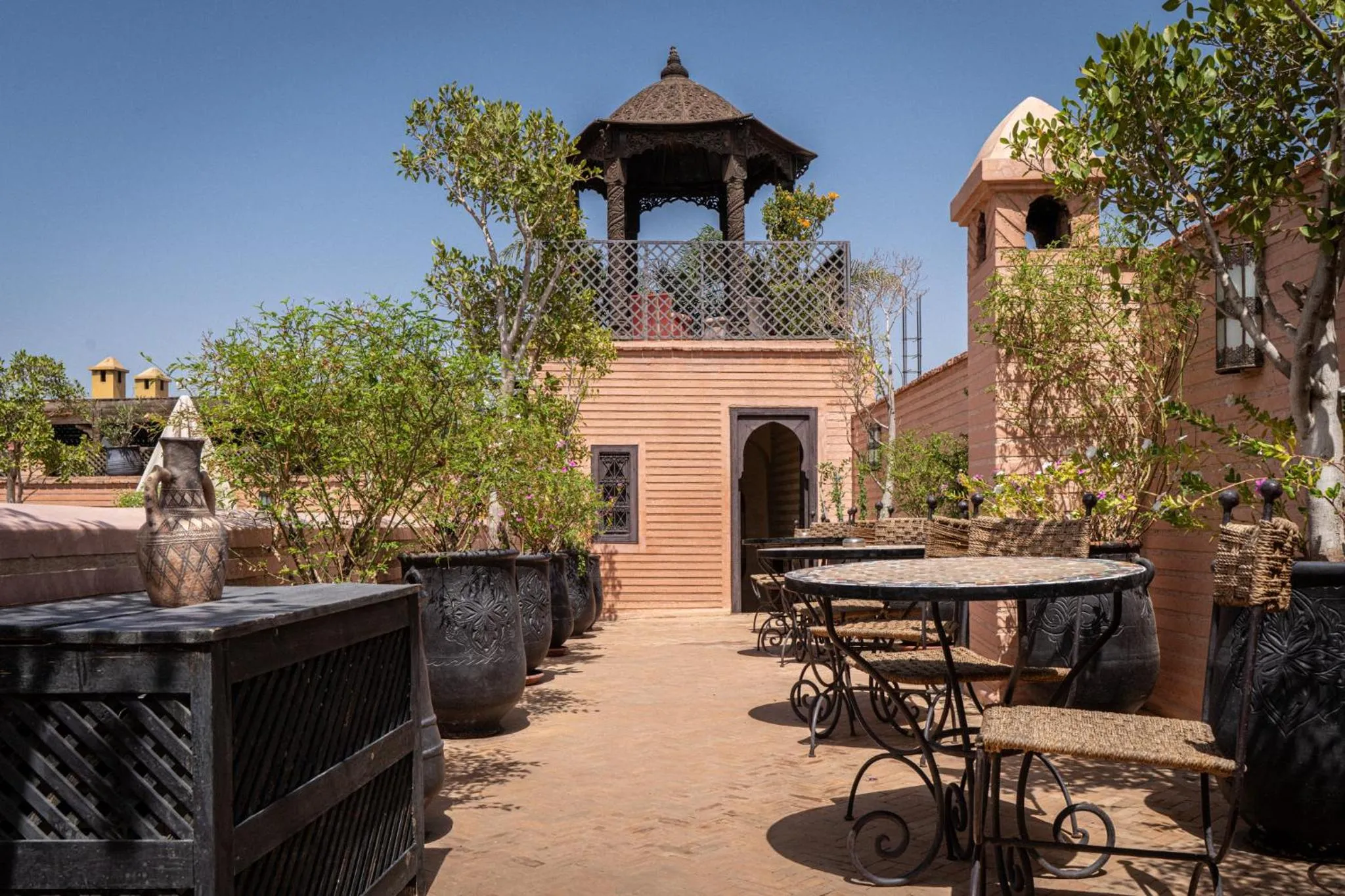 Patio in Riad ILayka