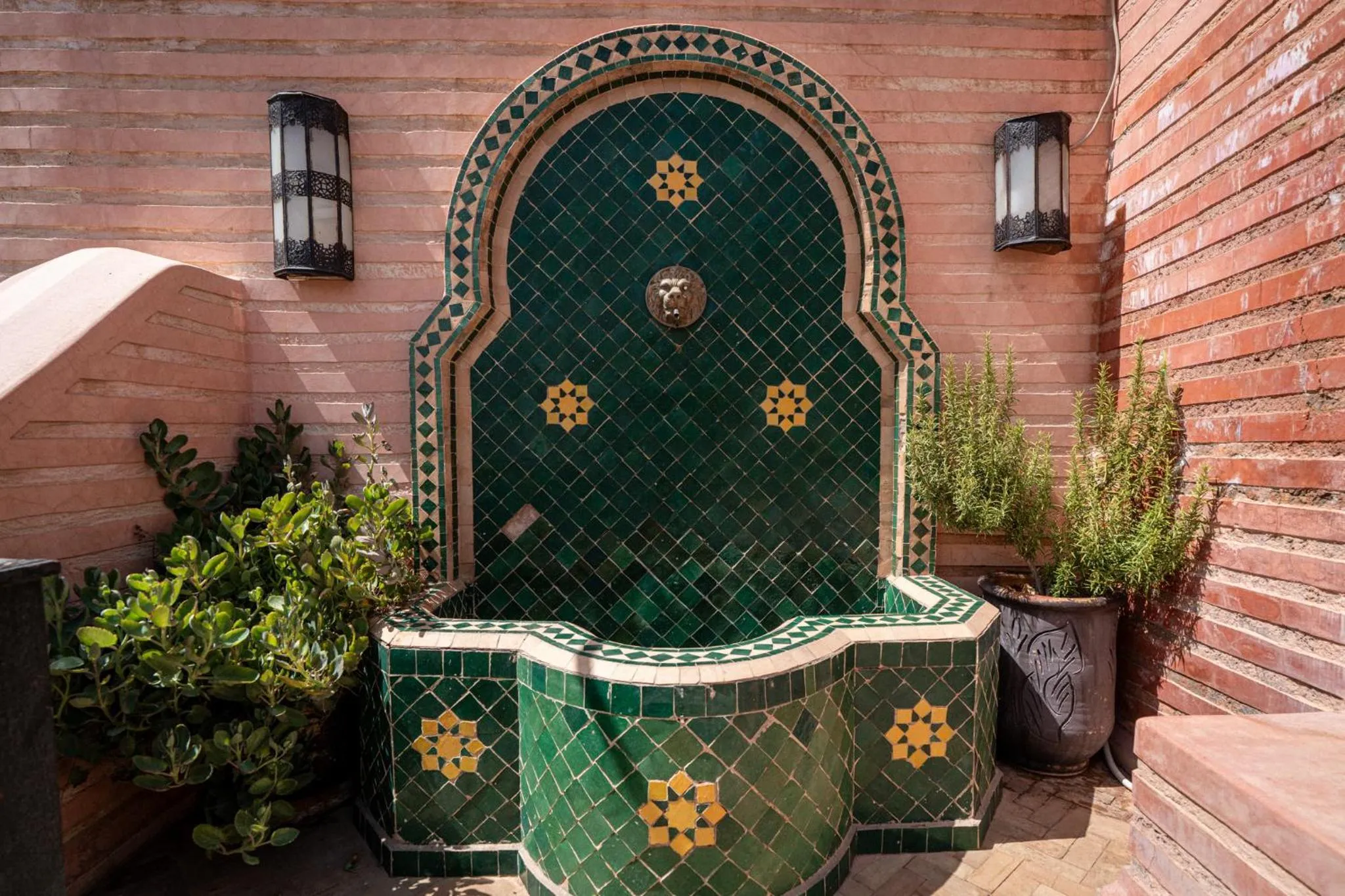 Patio in Riad ILayka