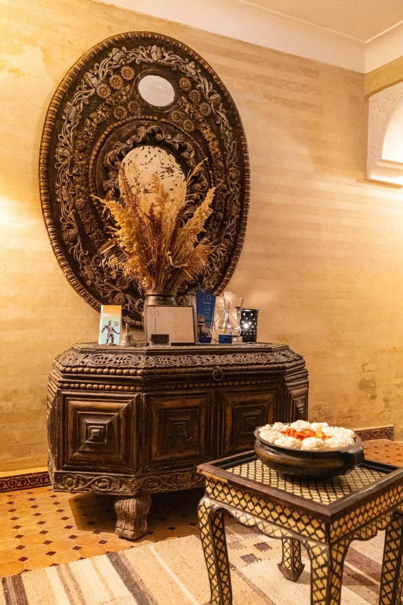 Facade/entrance in Riad ILayka