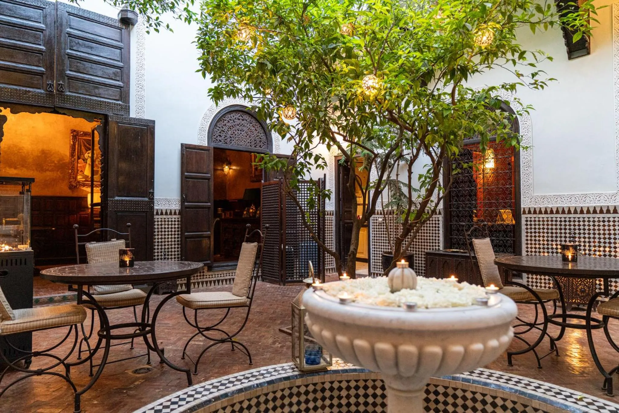 Patio in Riad ILayka