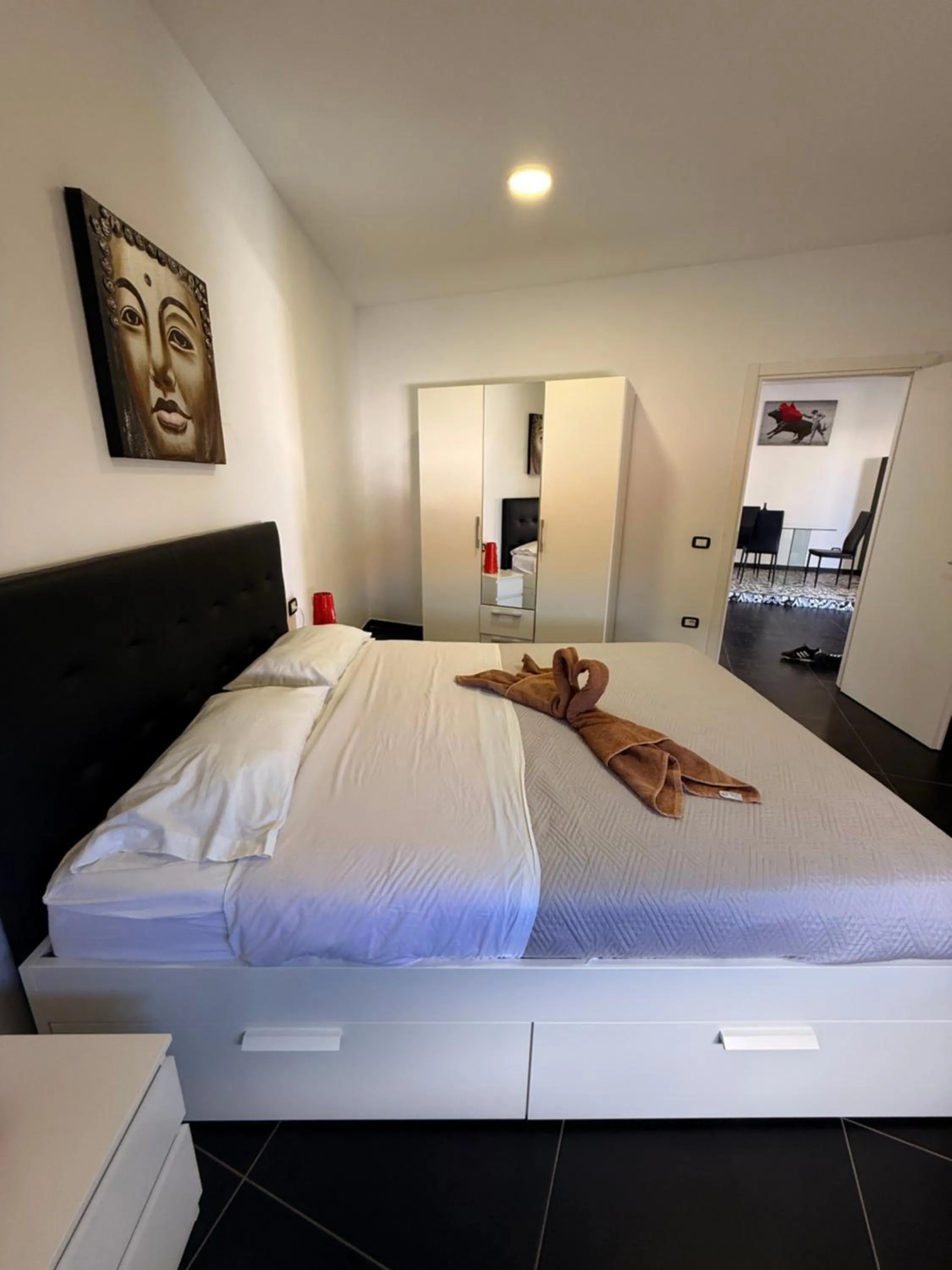 Bed in Paraiso villas