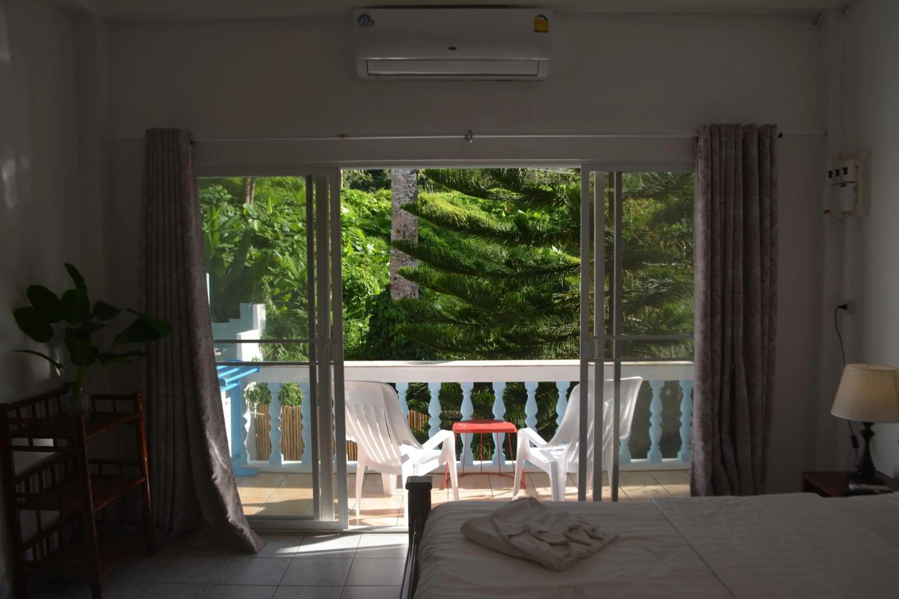 View (from property/room), Bed in Baan Suan Villa 1