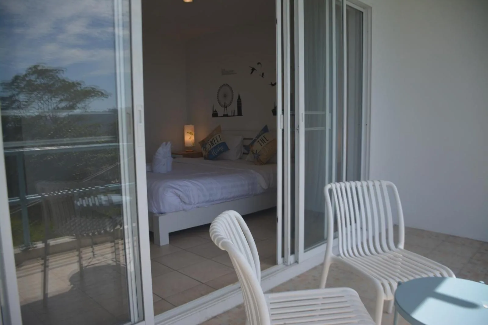 Balcony/Terrace, Bed in Baan Suan Villa 1