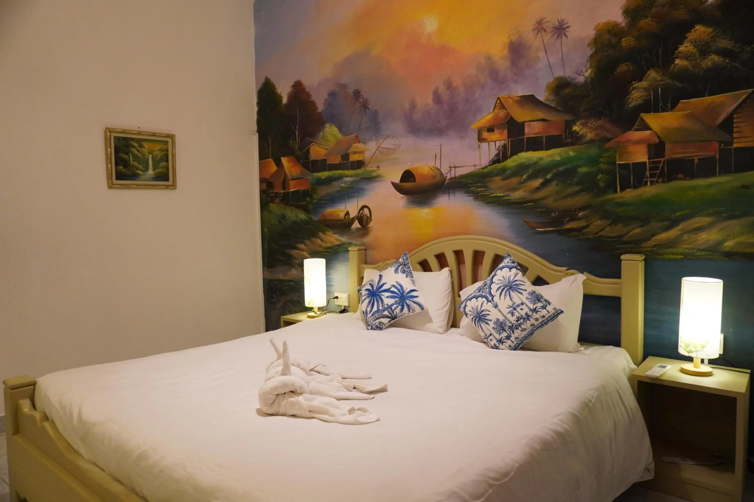 Bed in Baan Suan Villa 1