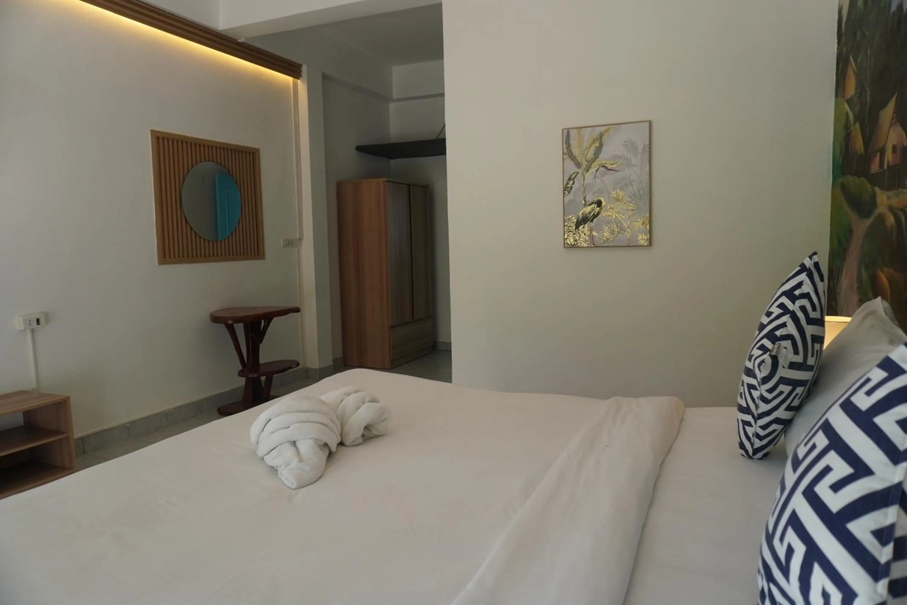 Photo of the whole room, Bed in Baan Suan Villa 1