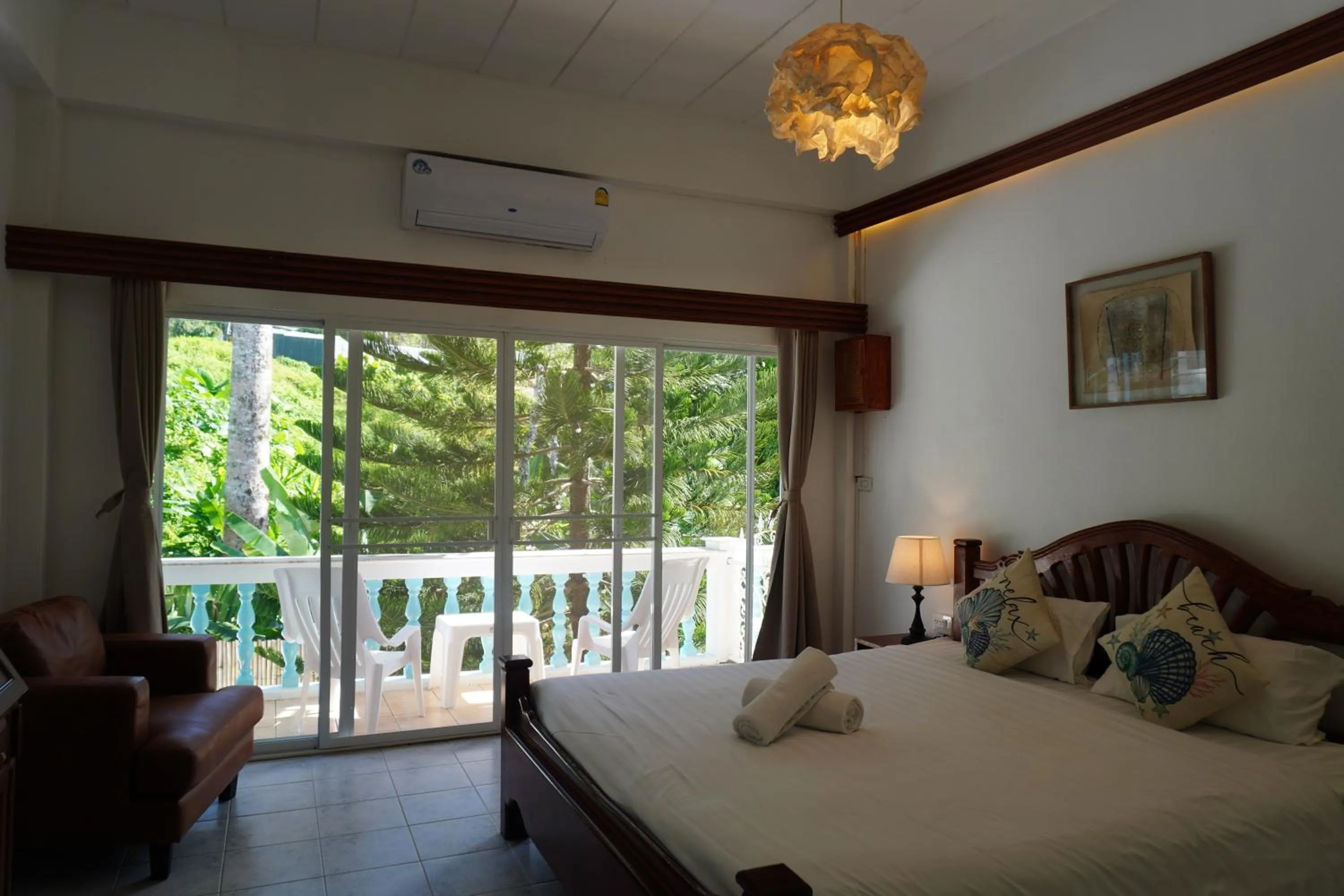 Bed in Baan Suan Villa 1