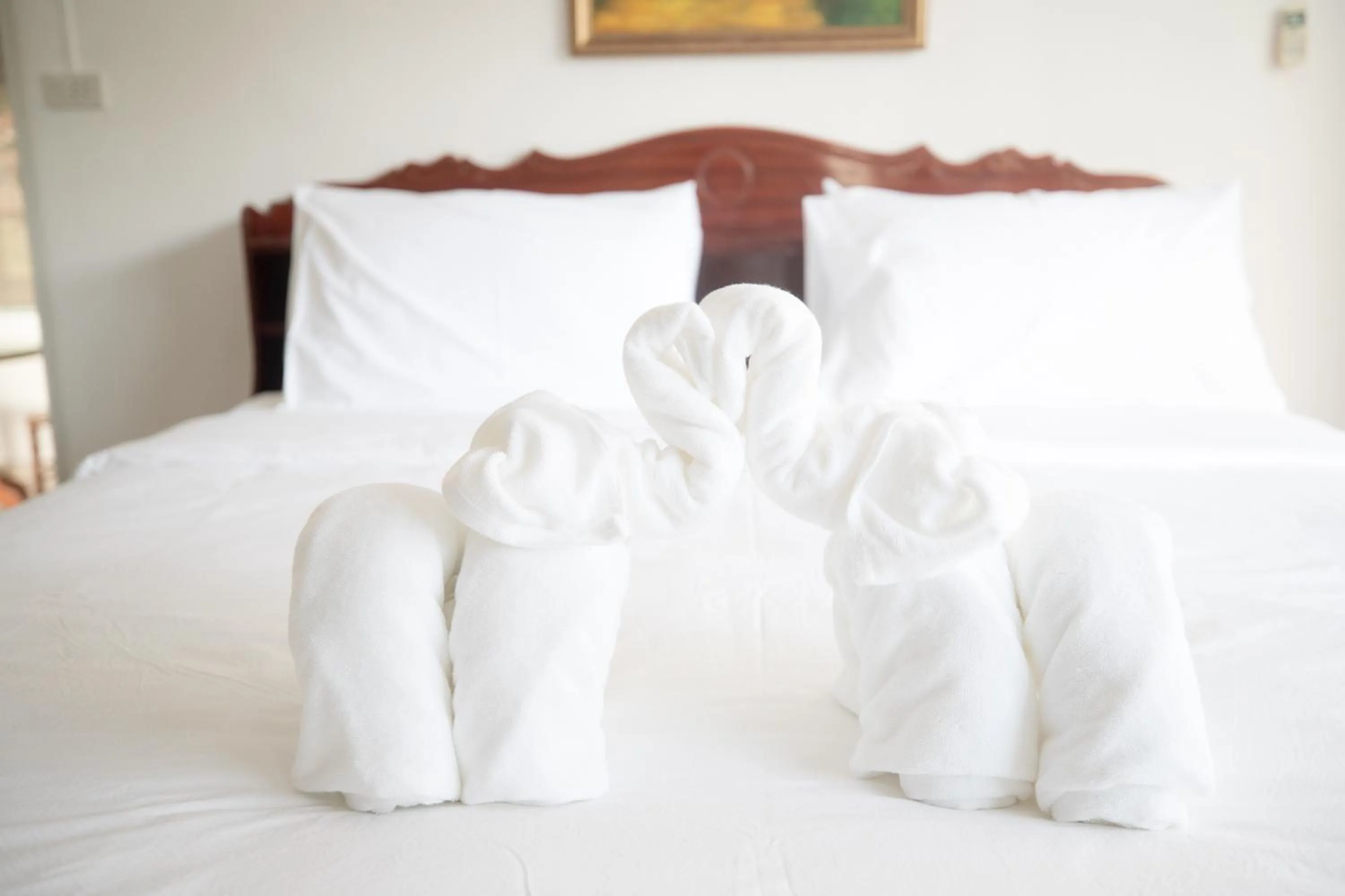 Bed in Baan Suan Villa 1