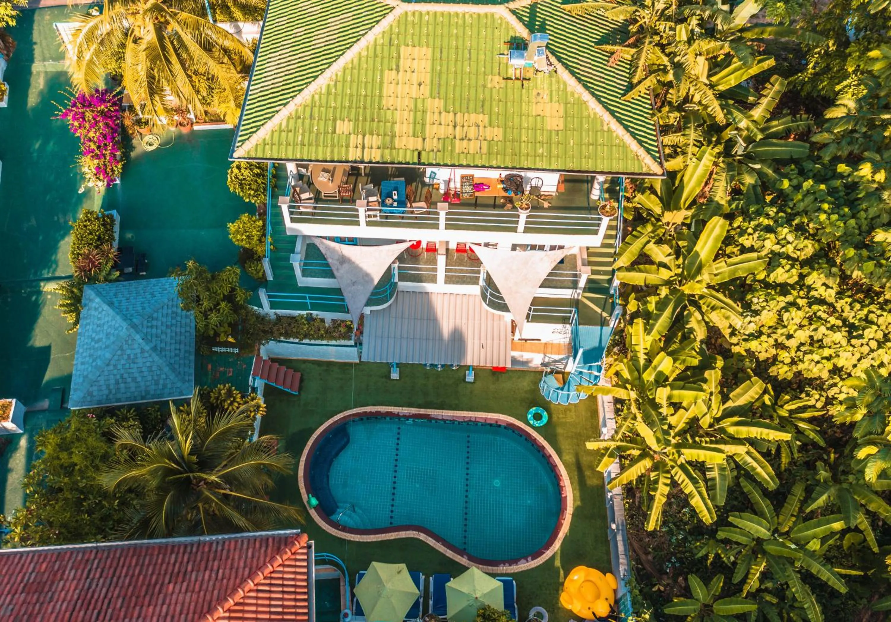 Pool view in Baan Suan Villa 1