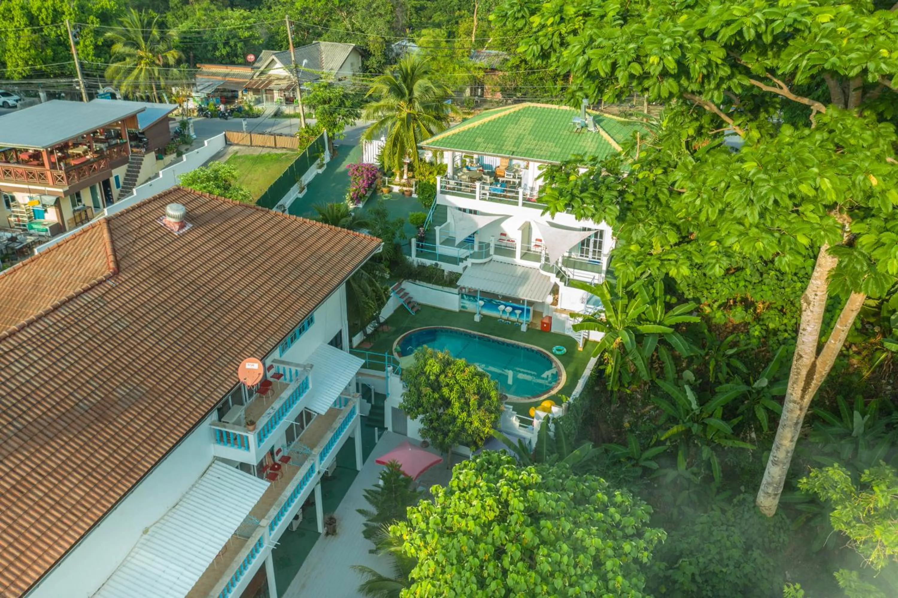Bird's eye view in Baan Suan Villa 1