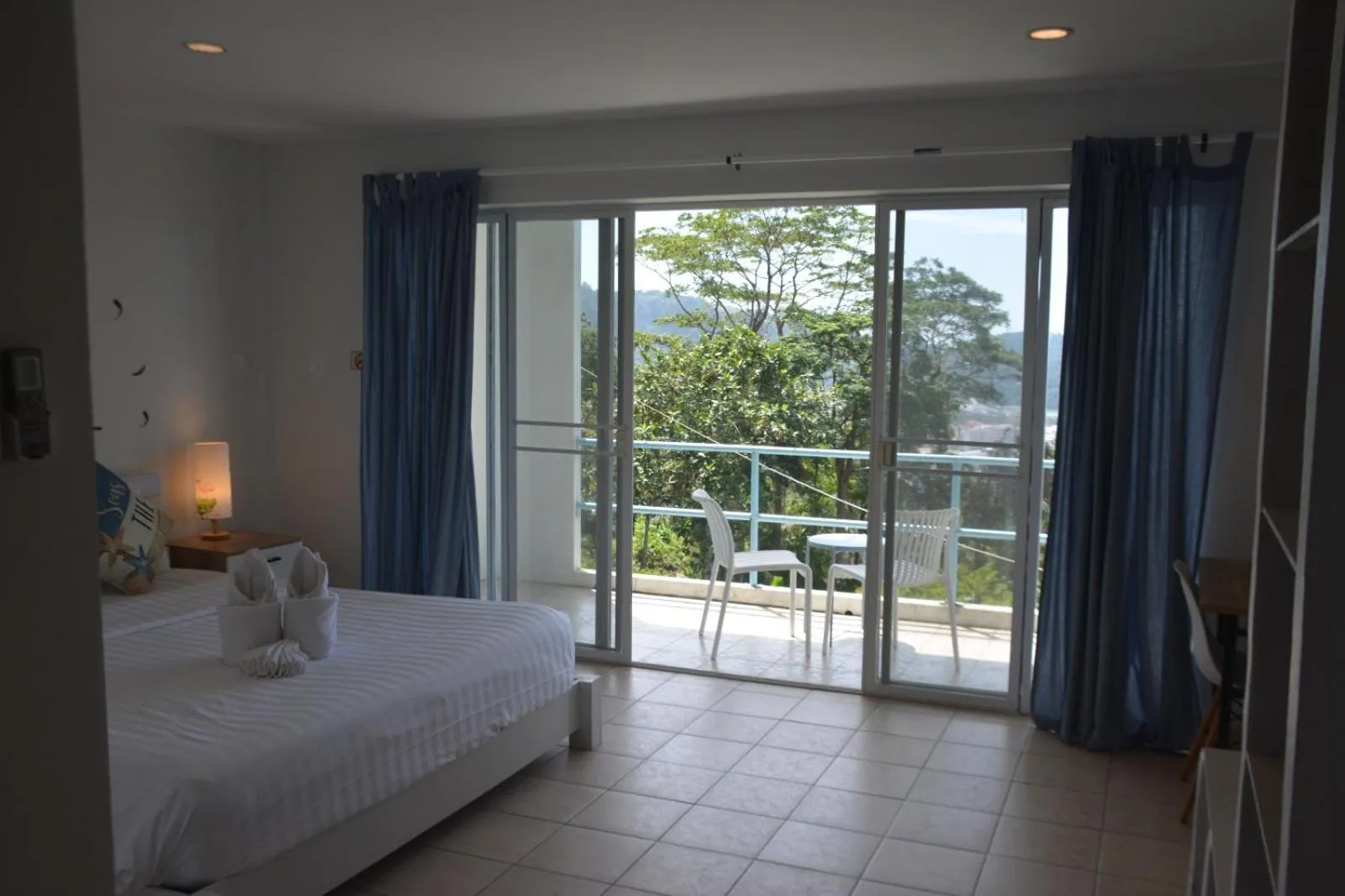 Bedroom, Bed in Baan Suan Villa 1