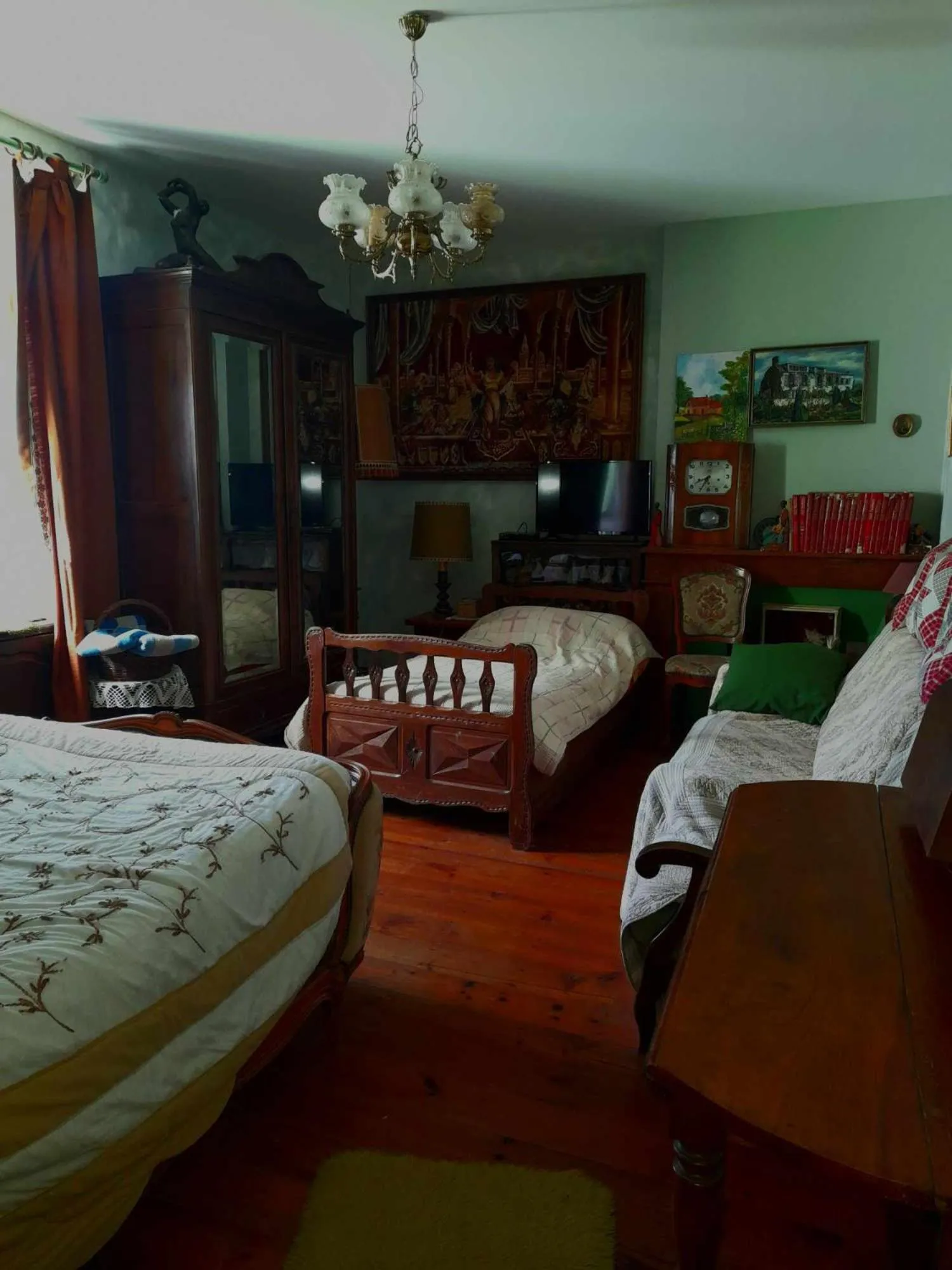 Bed in Ferme Arboucau