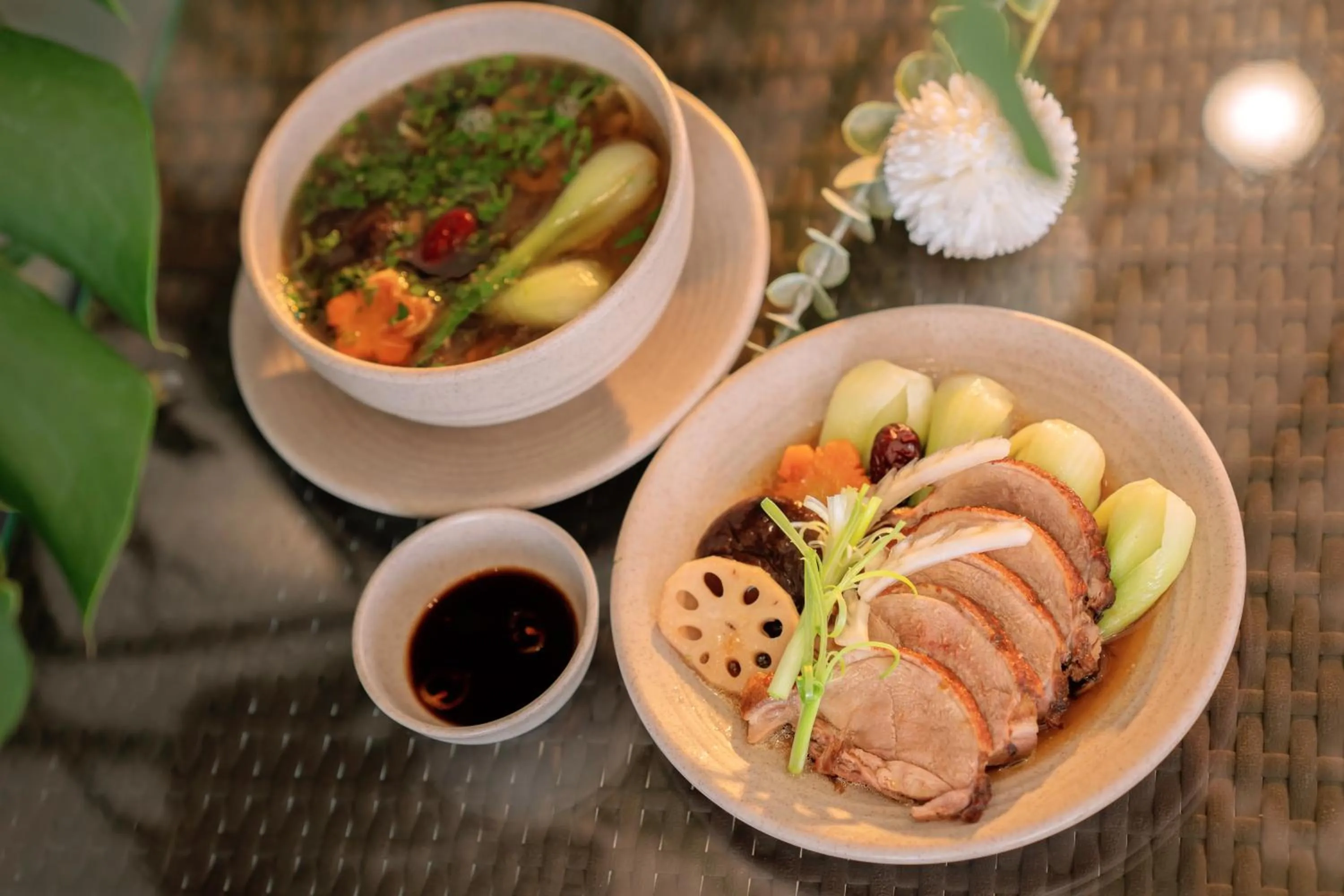 Food in Song Tien Hotel