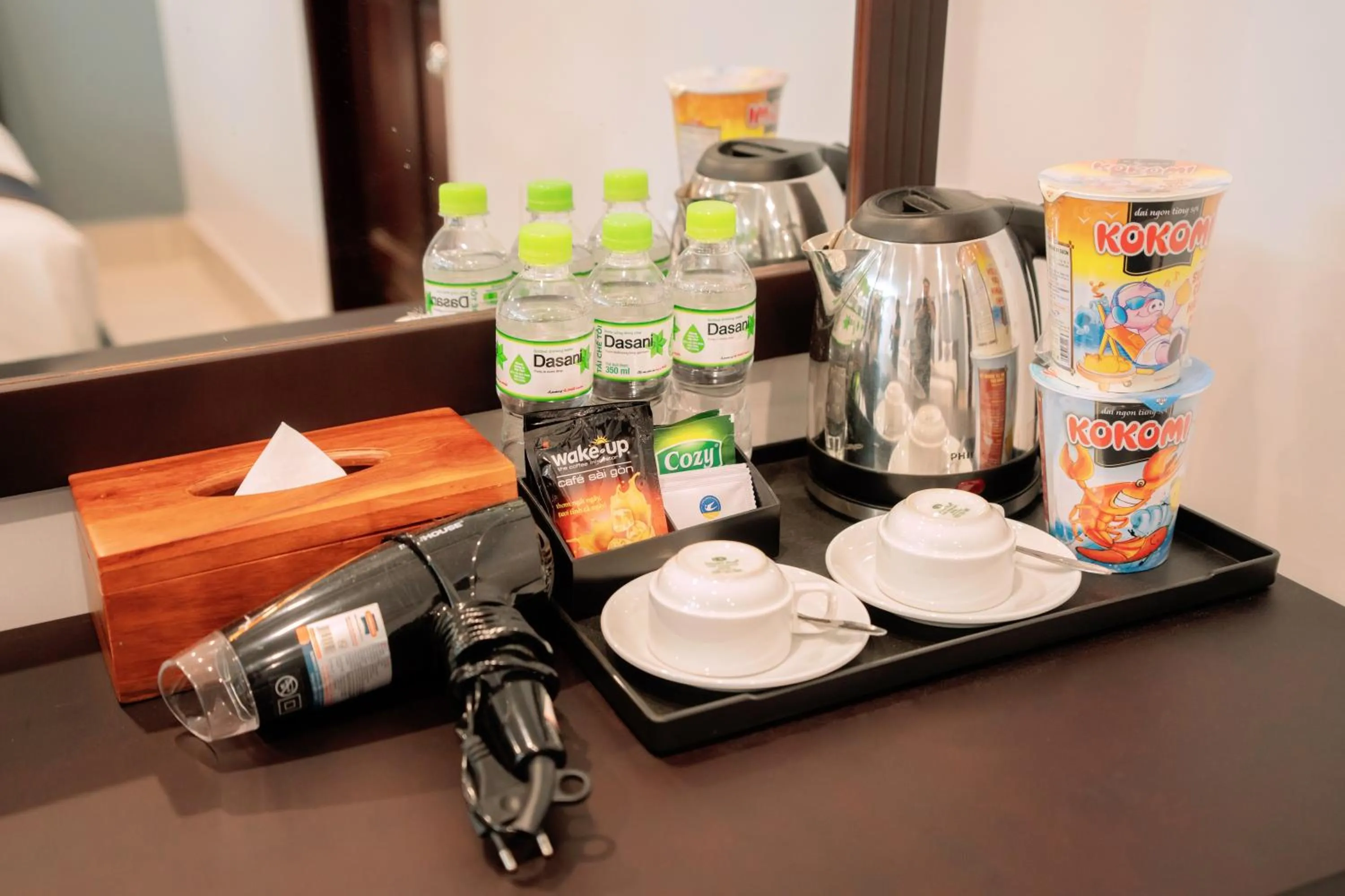 Coffee/tea facilities in Song Tien Hotel