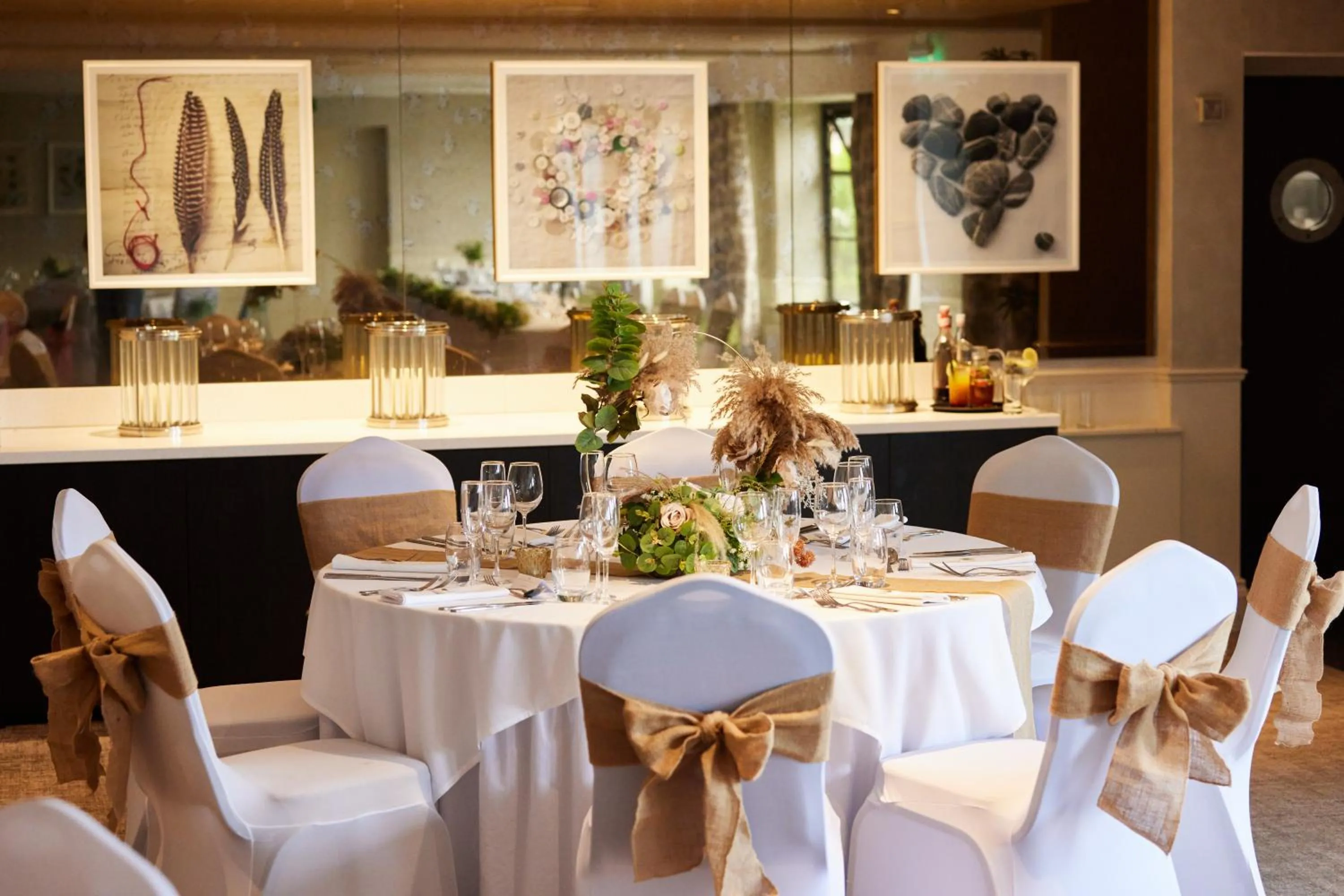 wedding in Wrightington Hotel, Health Club & Spa