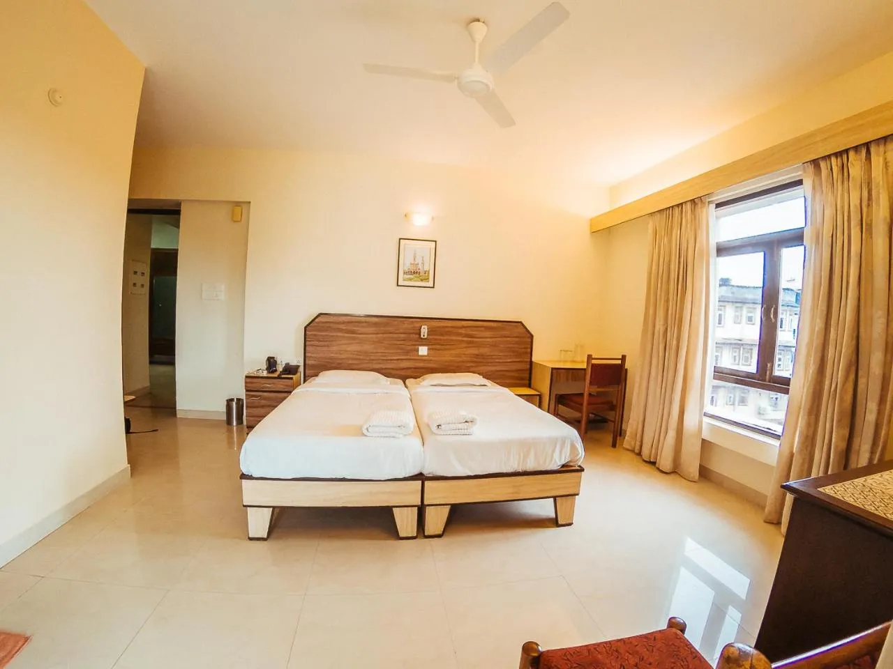 Bed in Hotel Arcadia