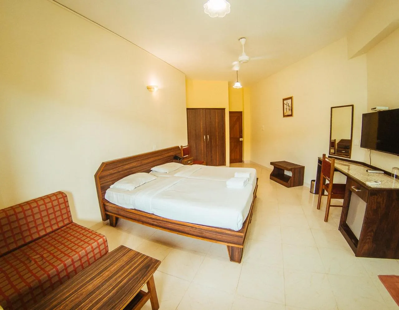 Bed in Hotel Arcadia