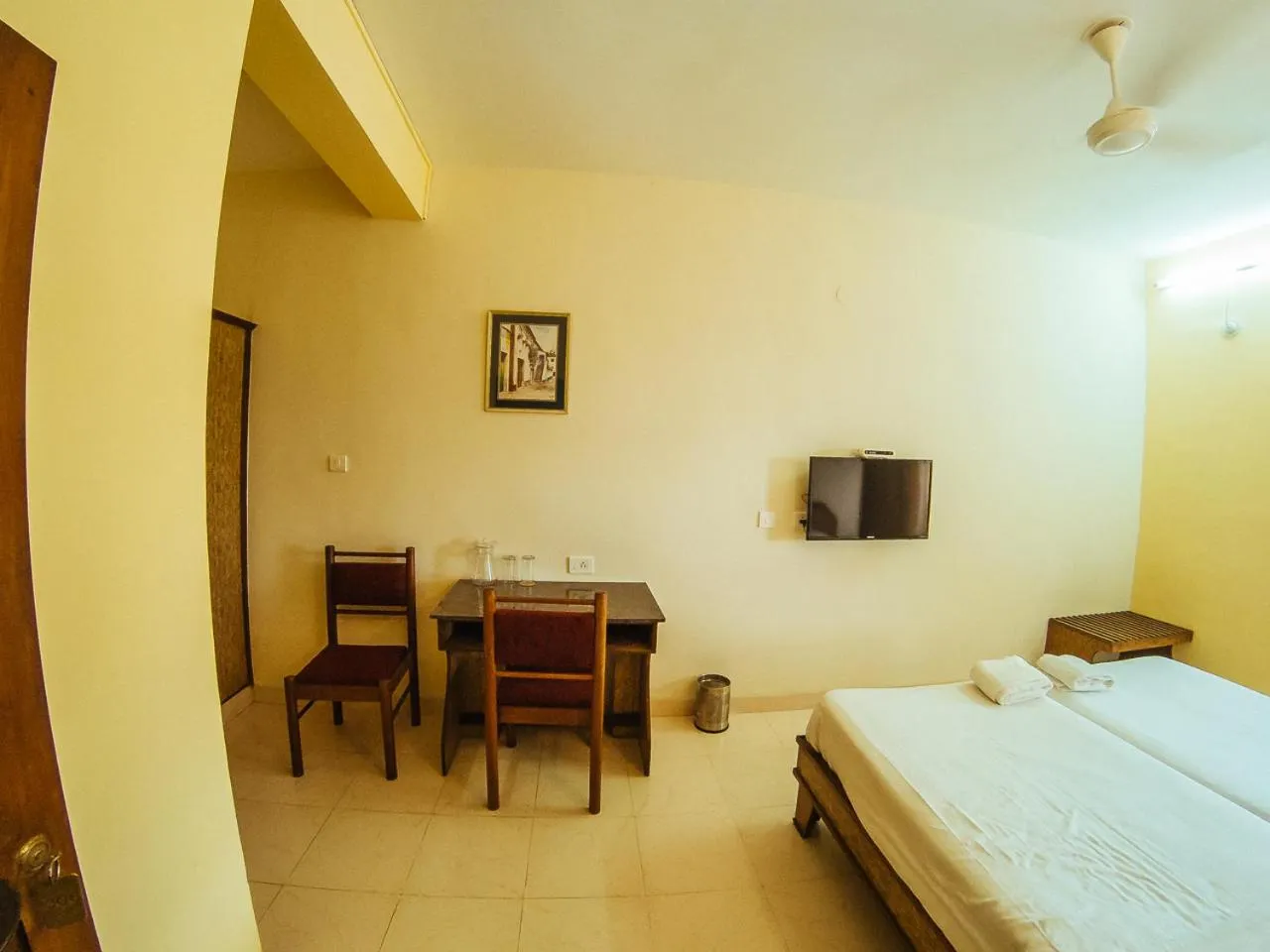 Bed in Hotel Arcadia