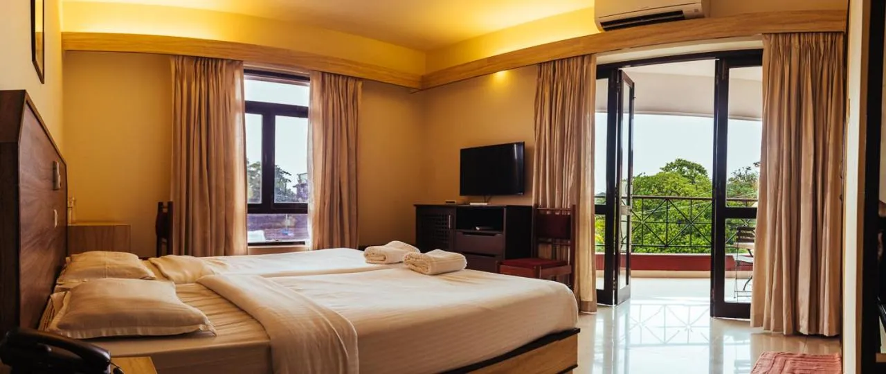 Bed in Hotel Arcadia