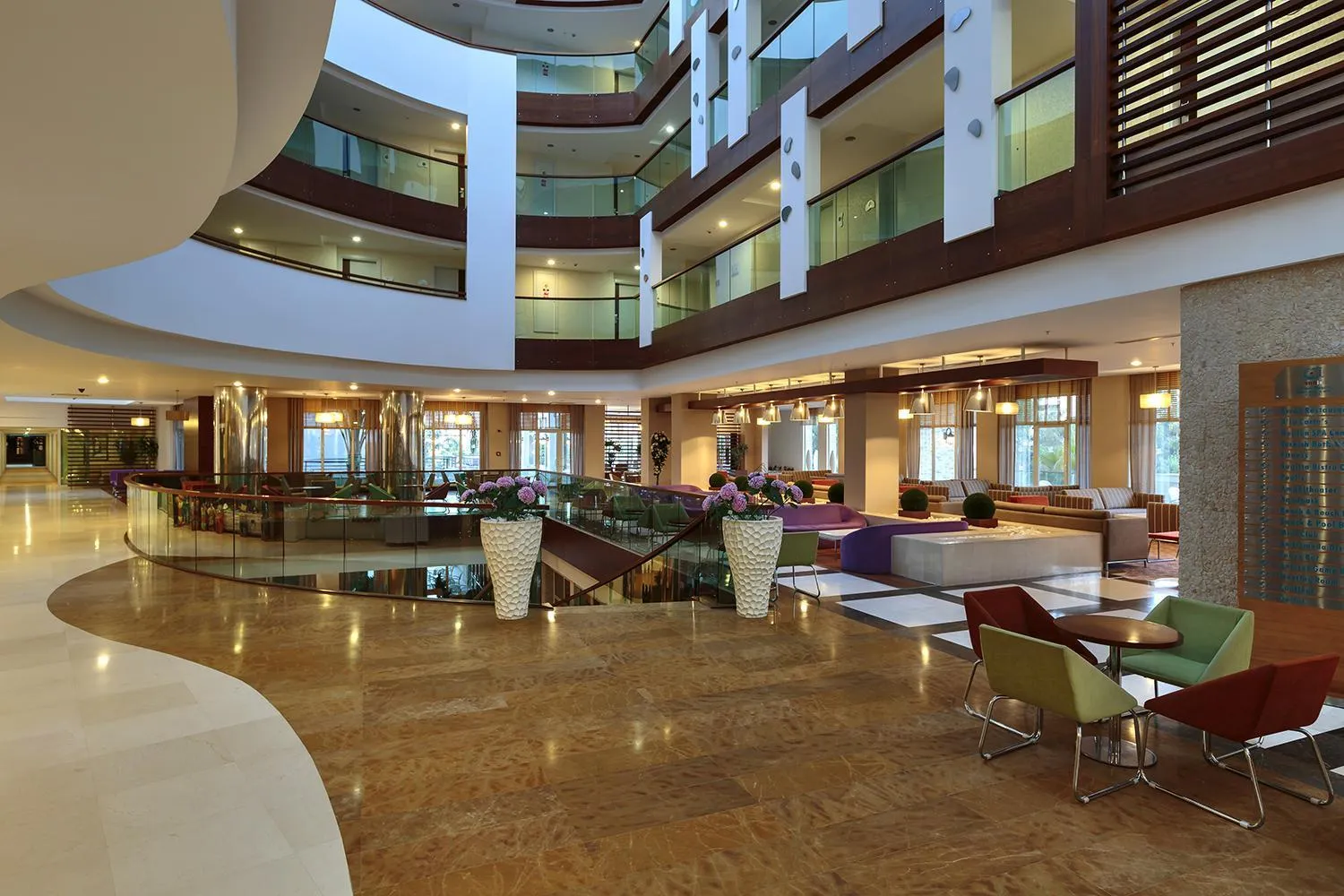 Lobby or reception in Sunis Evren Beach Resort Hotel & Spa