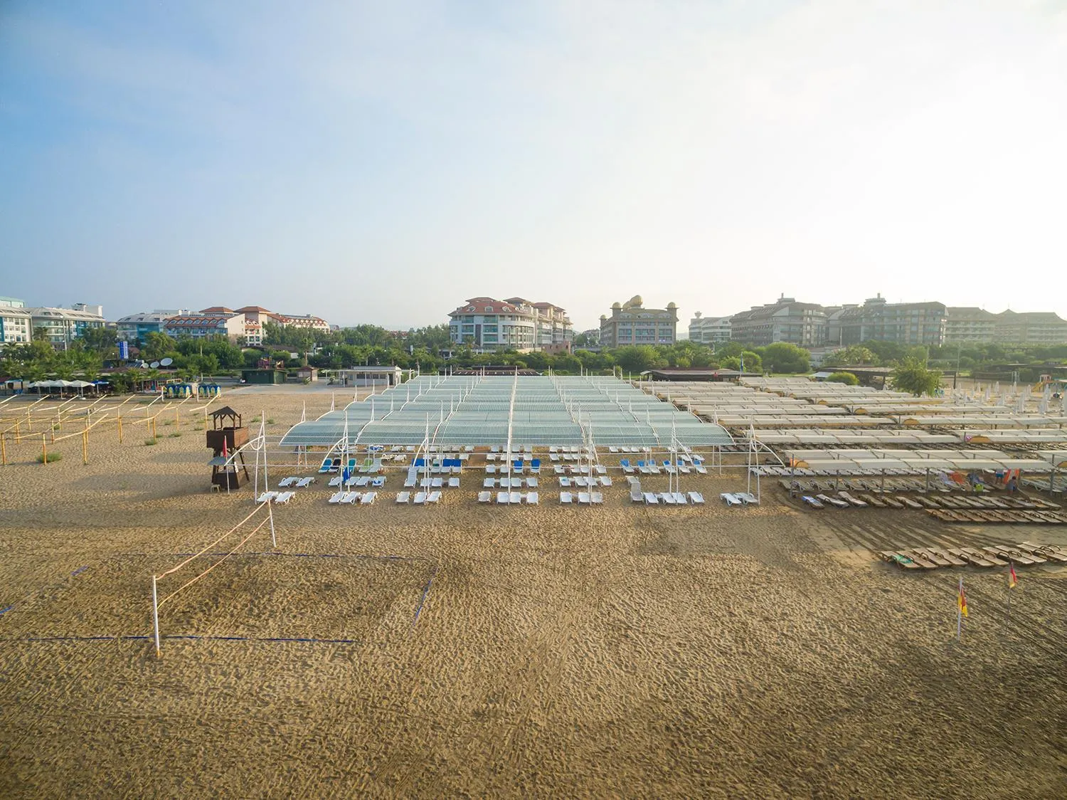 Beach in Sunis Evren Beach Resort Hotel & Spa