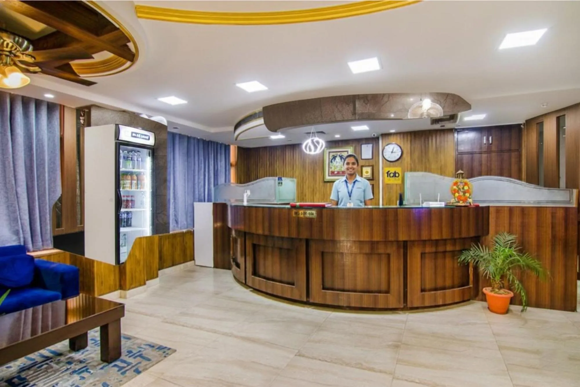 Lobby or reception in FabHotel Prime The Rivlet Premium - MG Road