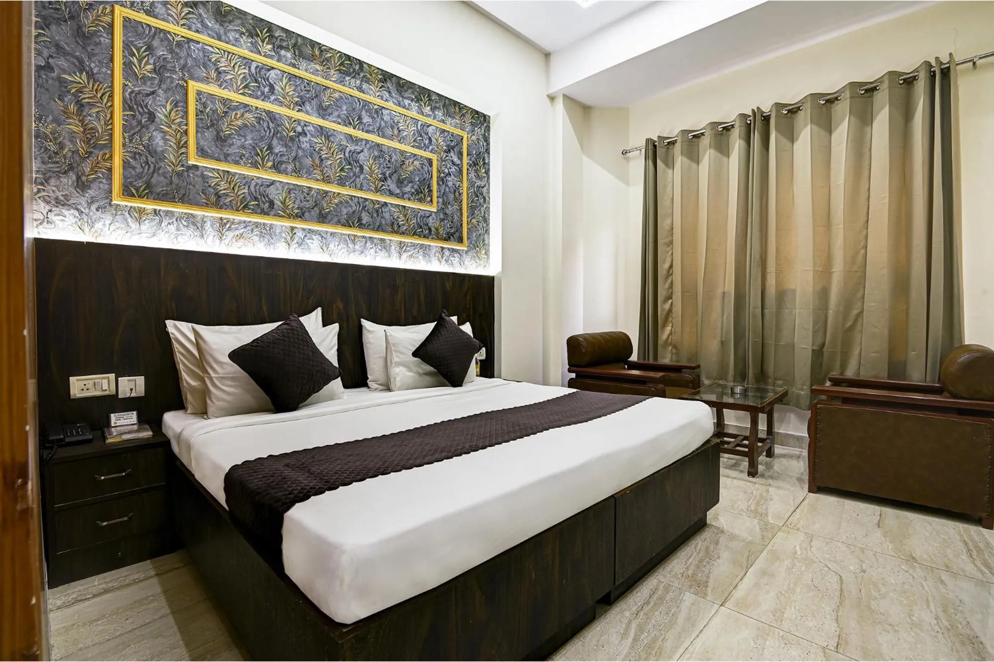 Bed in FabHotel Prime The Rivlet - MG Road & Sikanderpur Metro