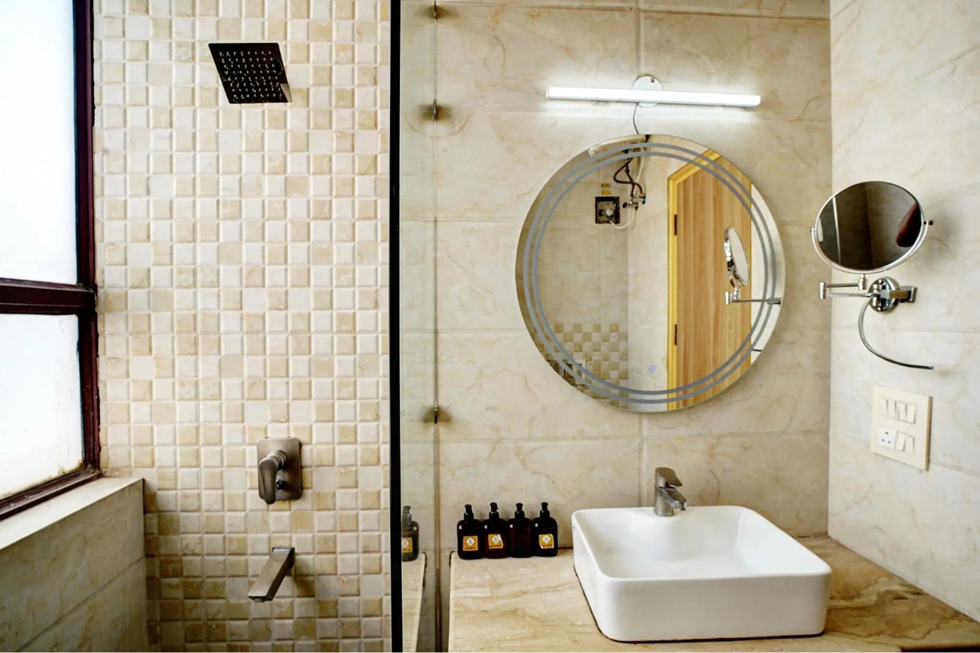 Bathroom in FabHotel Prime The Rivlet - MG Road & Sikanderpur Metro