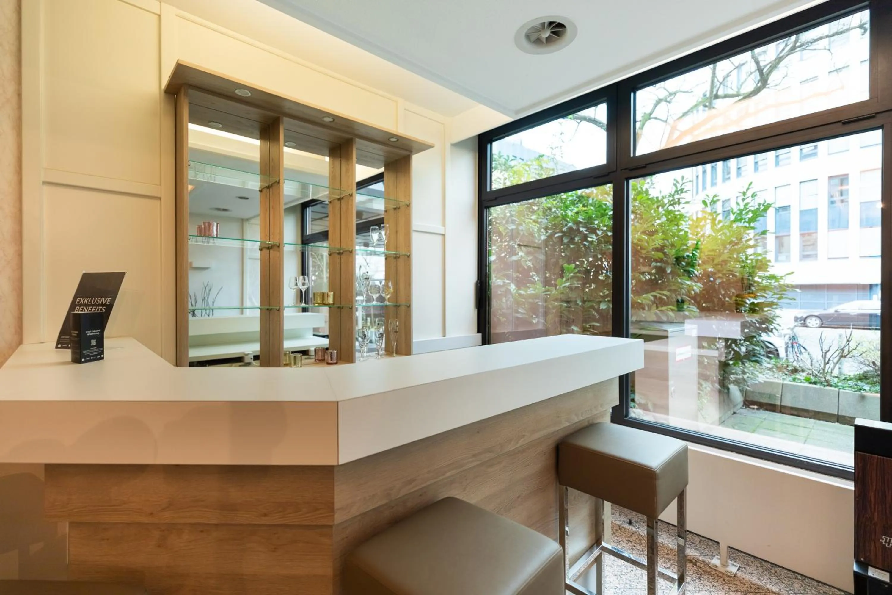 Lobby or reception in Novum Hotel Imperial Frankfurt Messe