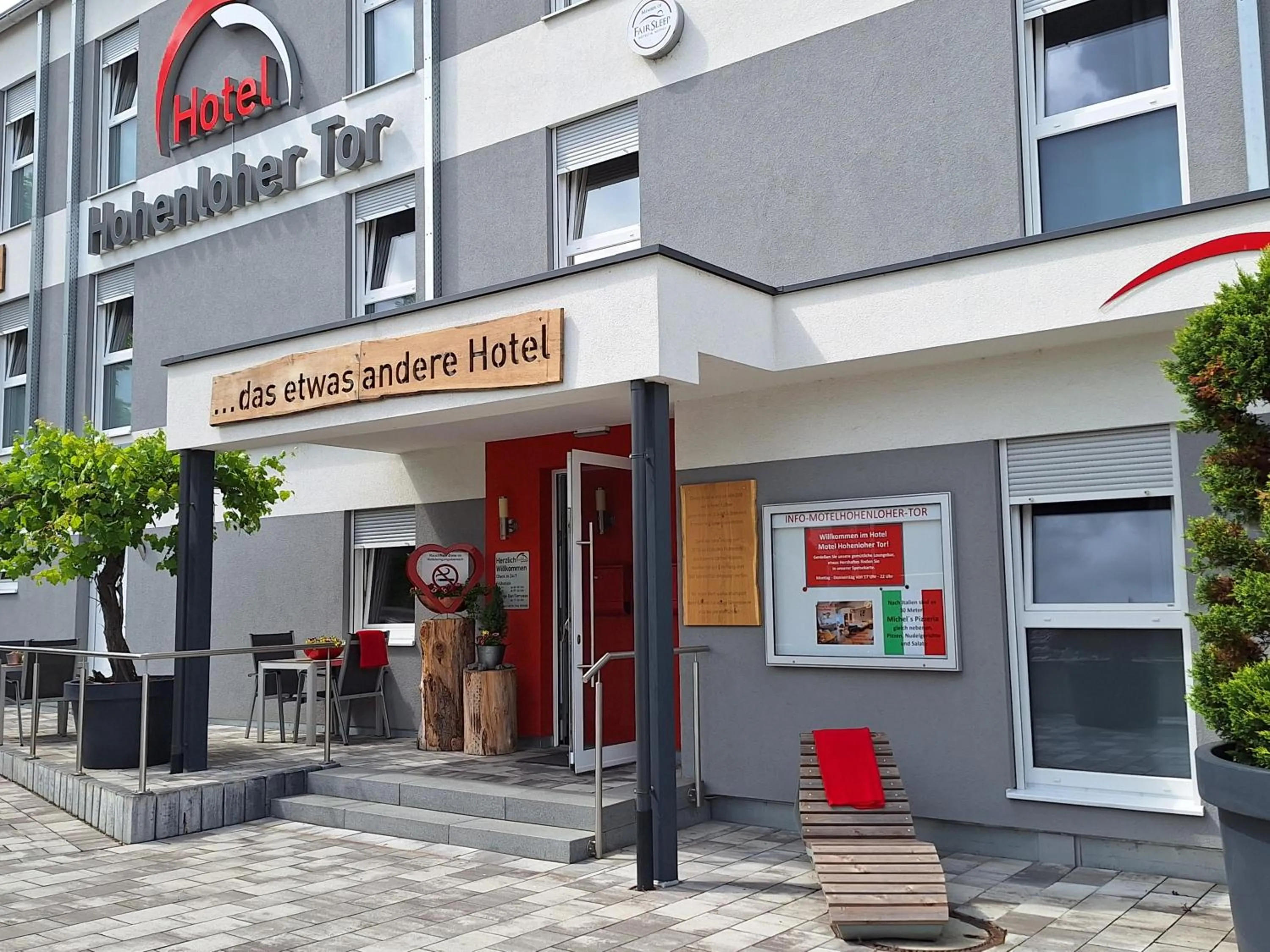 Property building in Hotel Hohenloher Tor