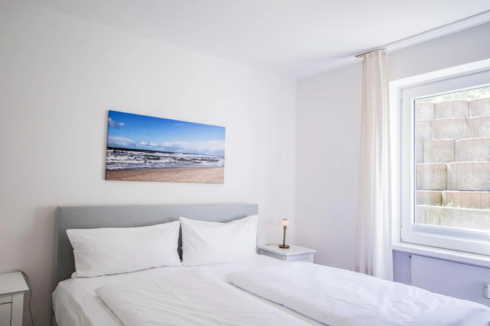 Bedroom, Bed in Ahrendt - Seestern