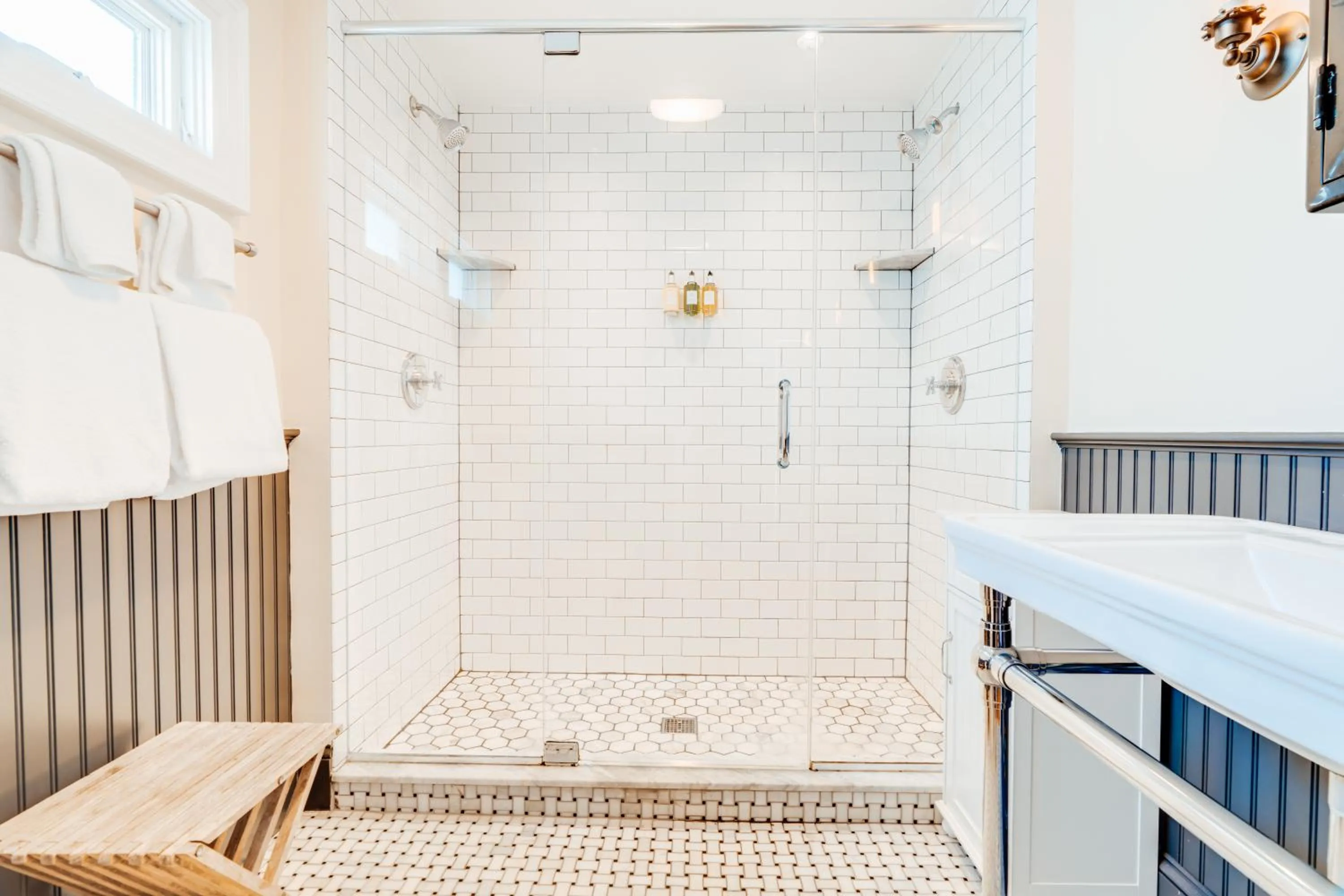 Bathroom in Ellery Hotel Provincetown