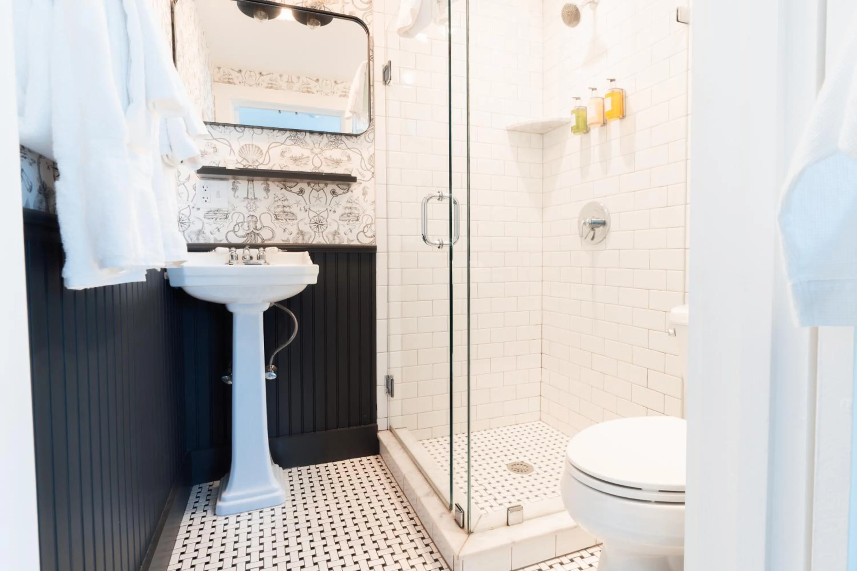 Bathroom in Ellery Hotel Provincetown