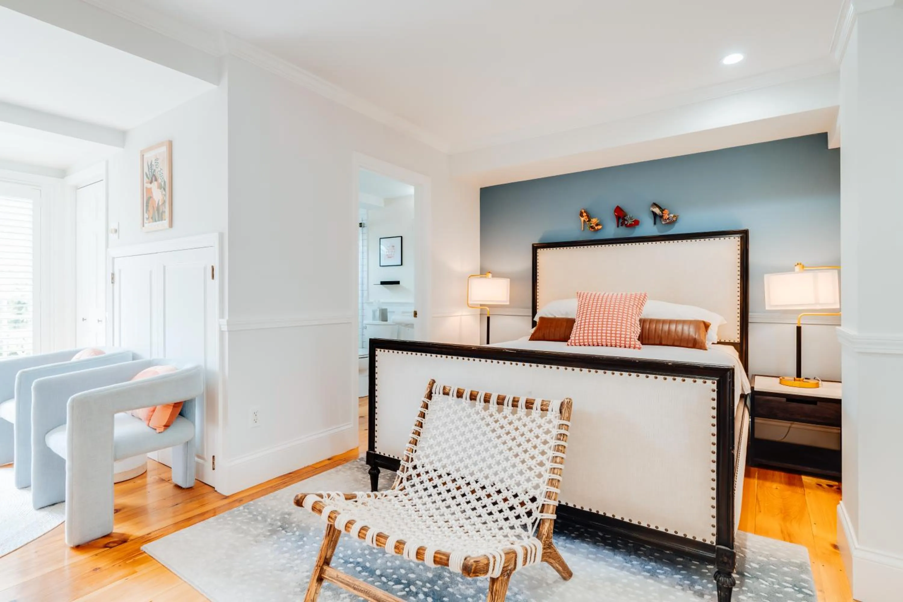 Bedroom, Bed in Ellery Hotel Provincetown