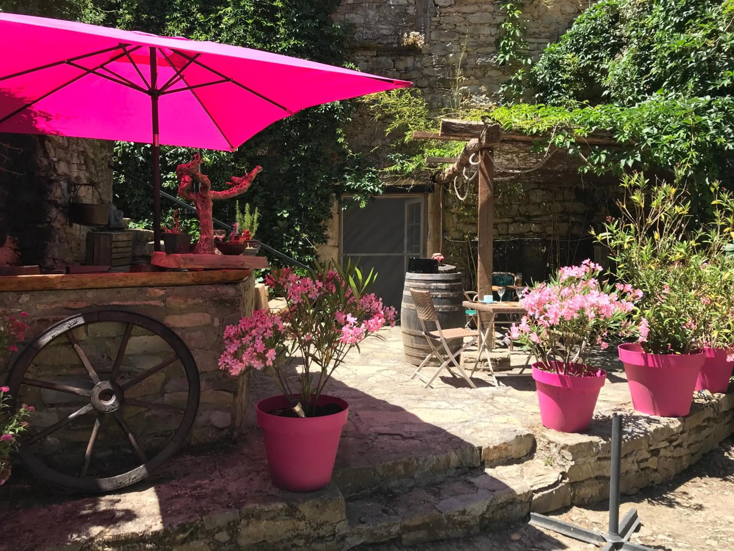 Patio in Domaine d'Alcapiès