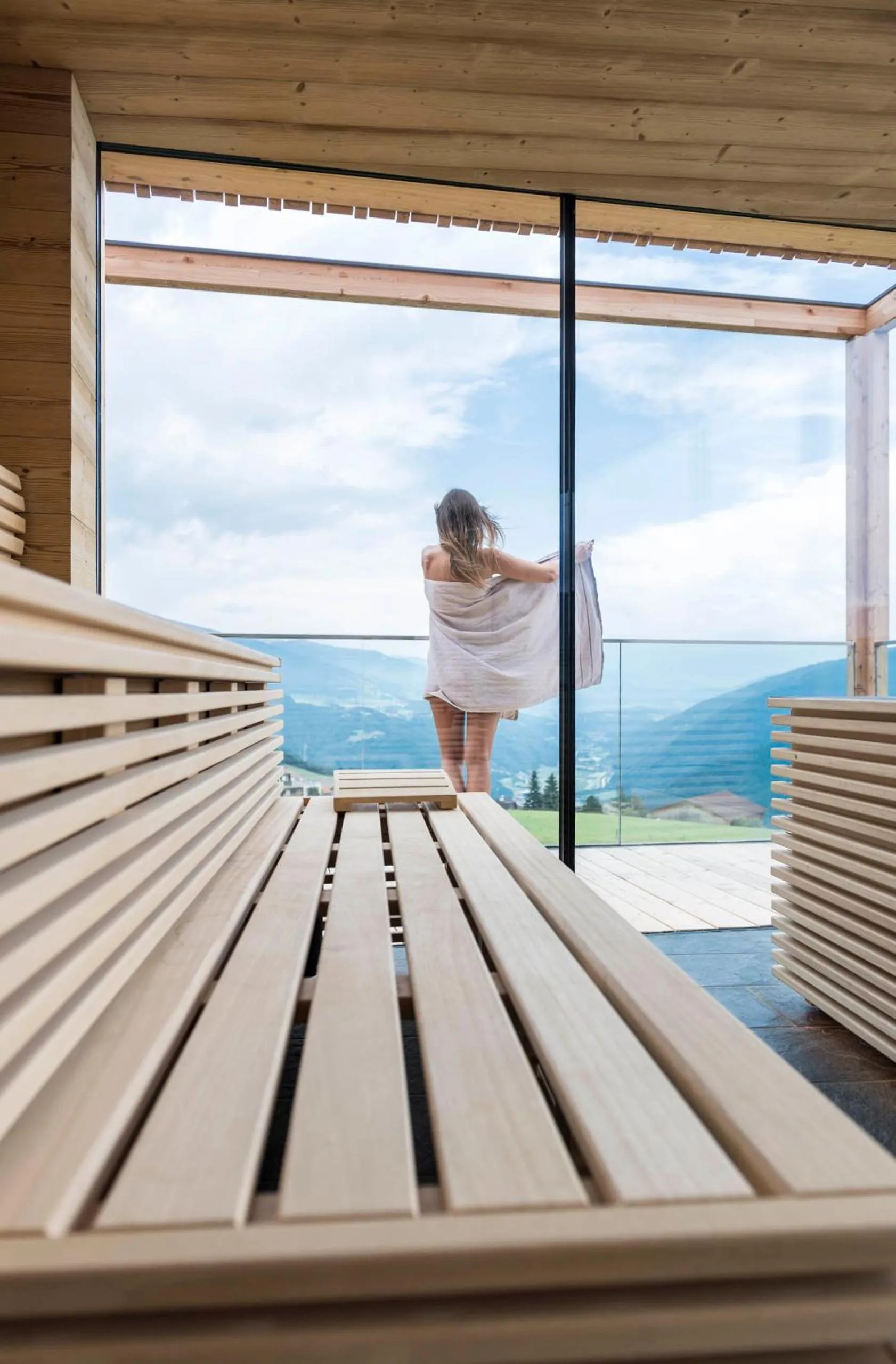Sauna in Hotel Ambet