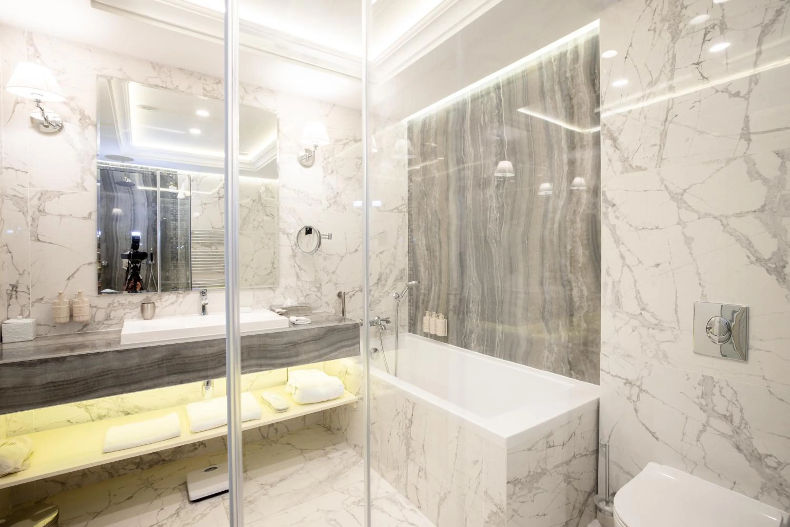 Shower in Tresor Le Palais Timisoara, Curio Collection by Hilton