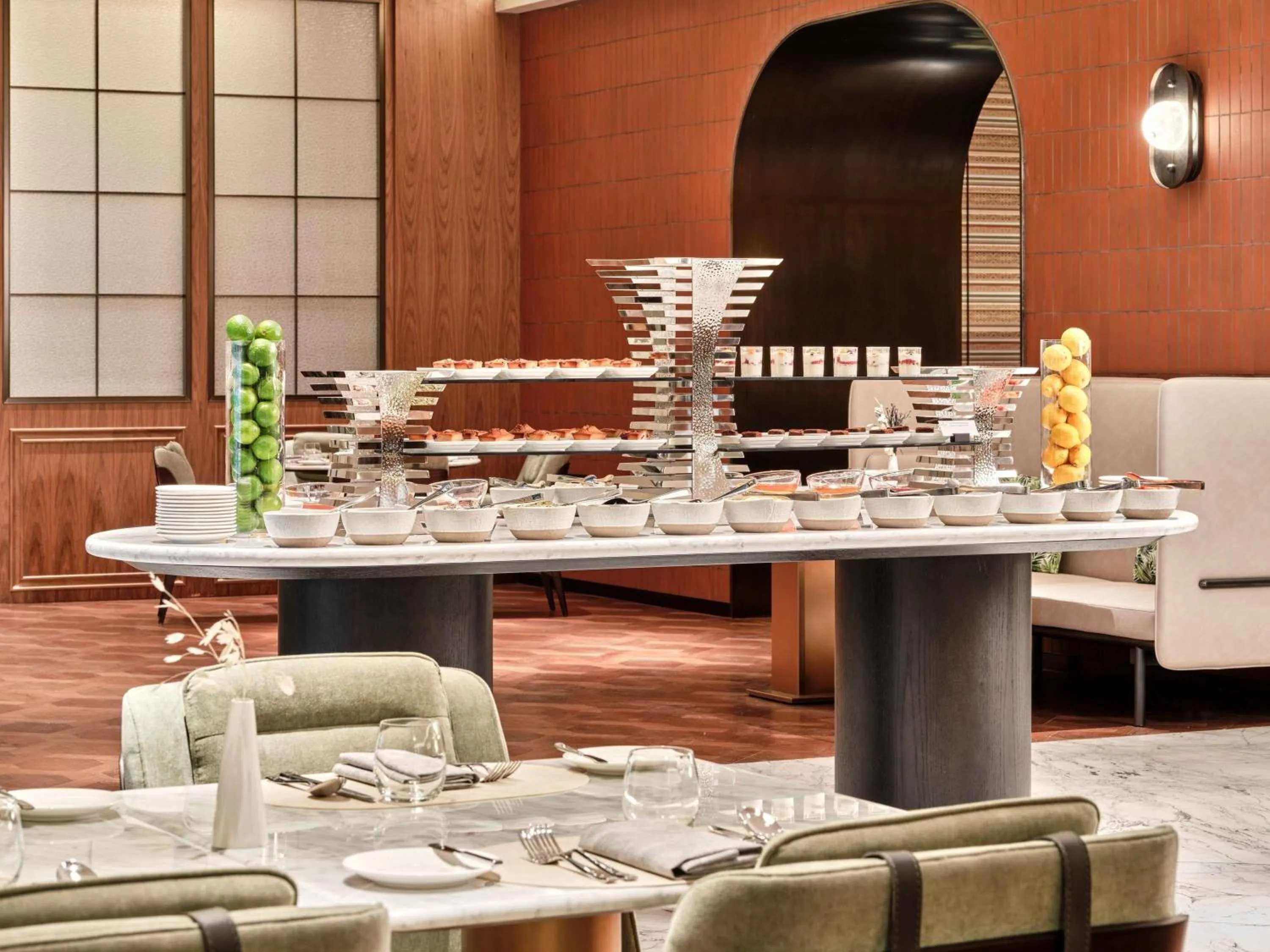 Breakfast in Swissotel Tashkent