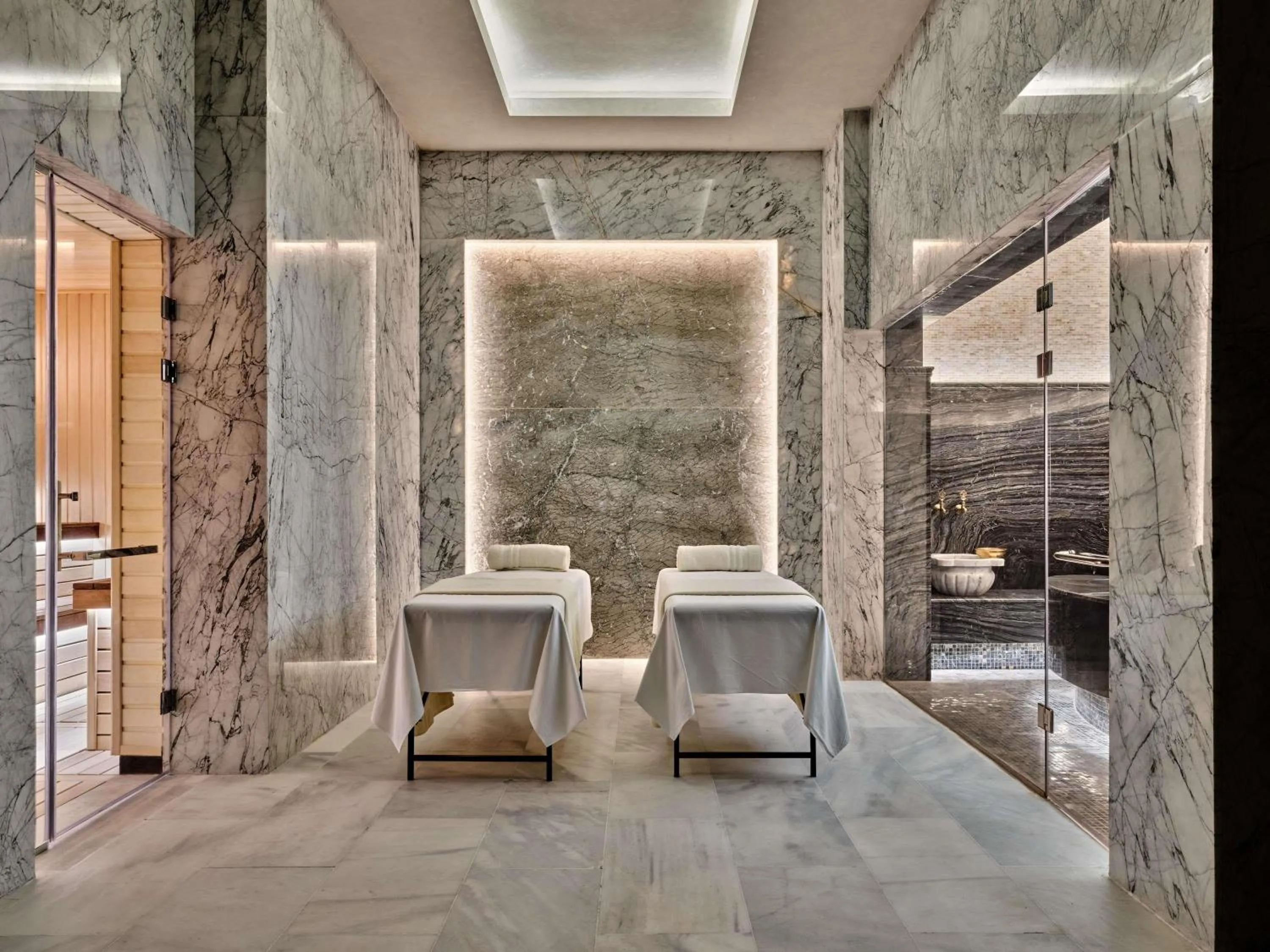 Pool view in Swissotel Tashkent