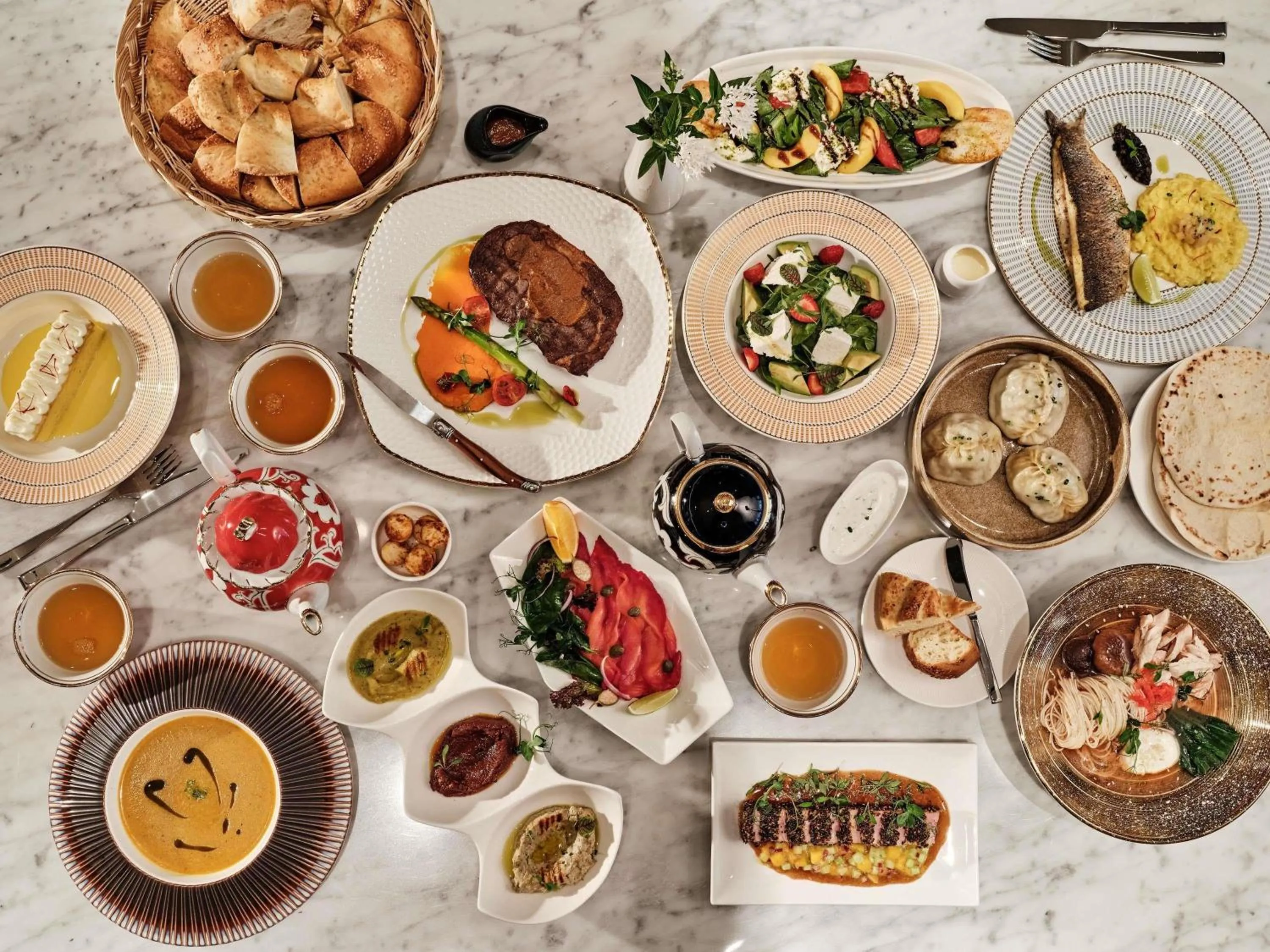 Breakfast in Swissotel Tashkent