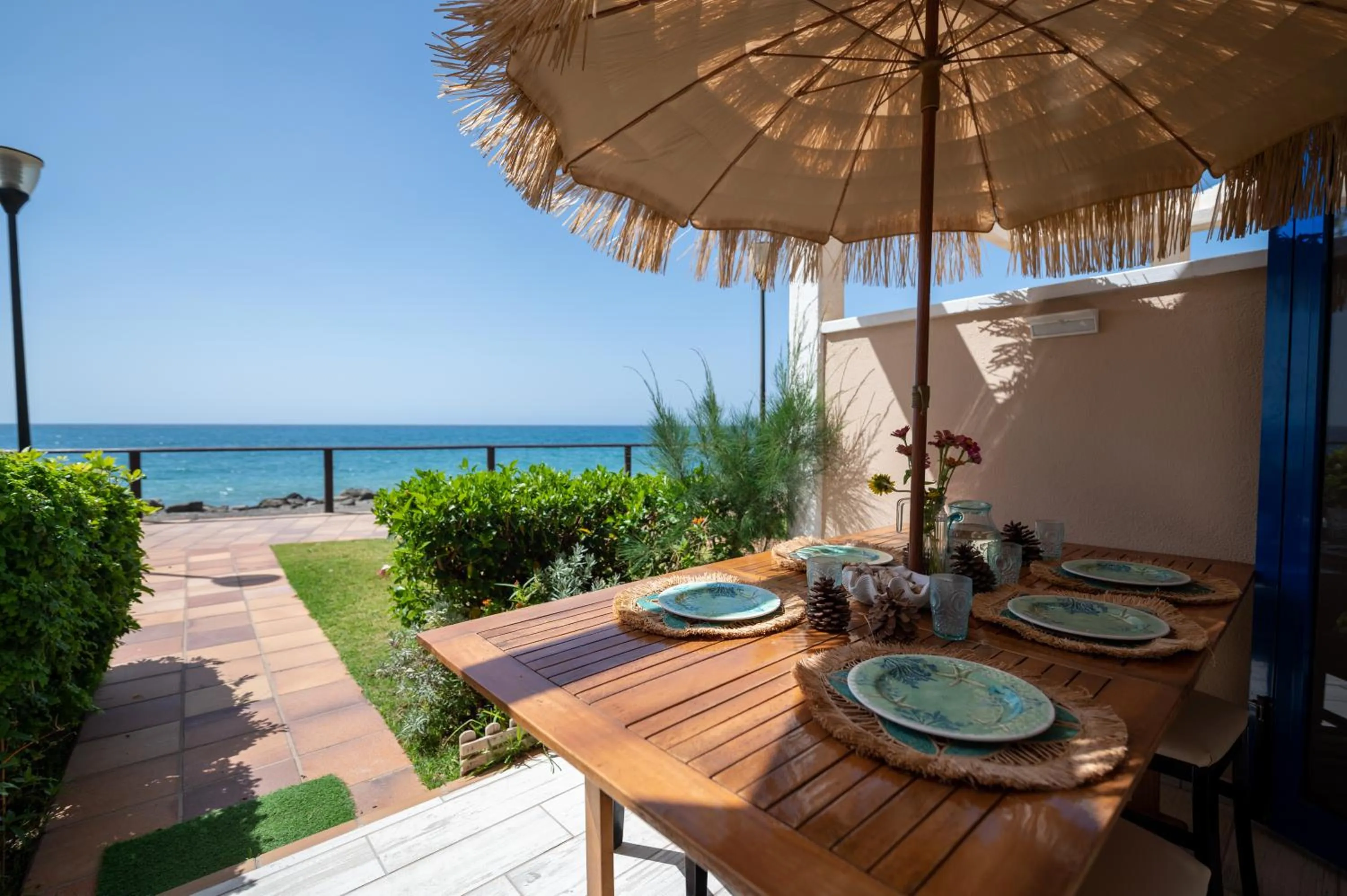 Balcony/Terrace in Apartamentos Playa Feliz