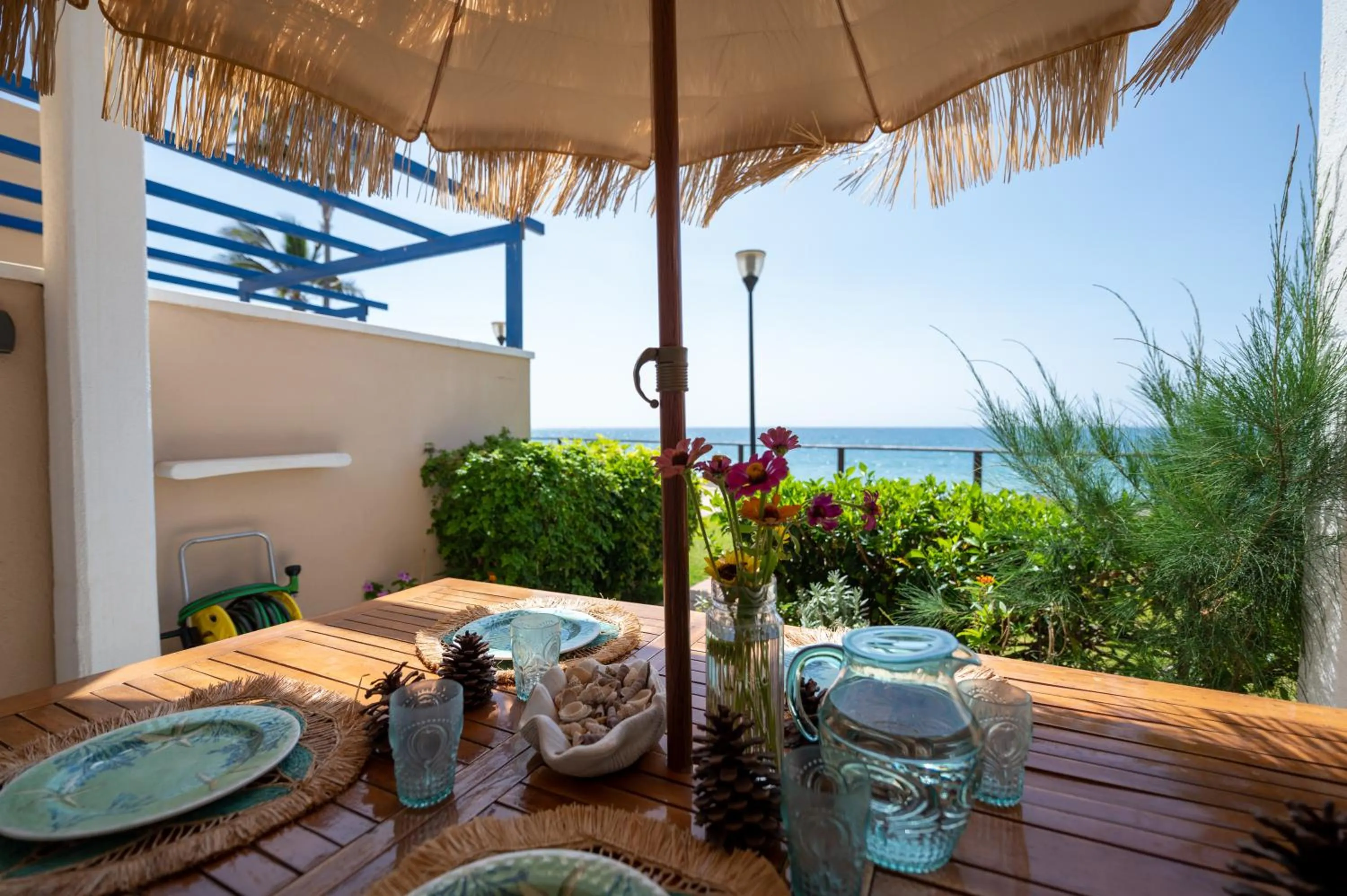 Balcony/Terrace in Apartamentos Playa Feliz