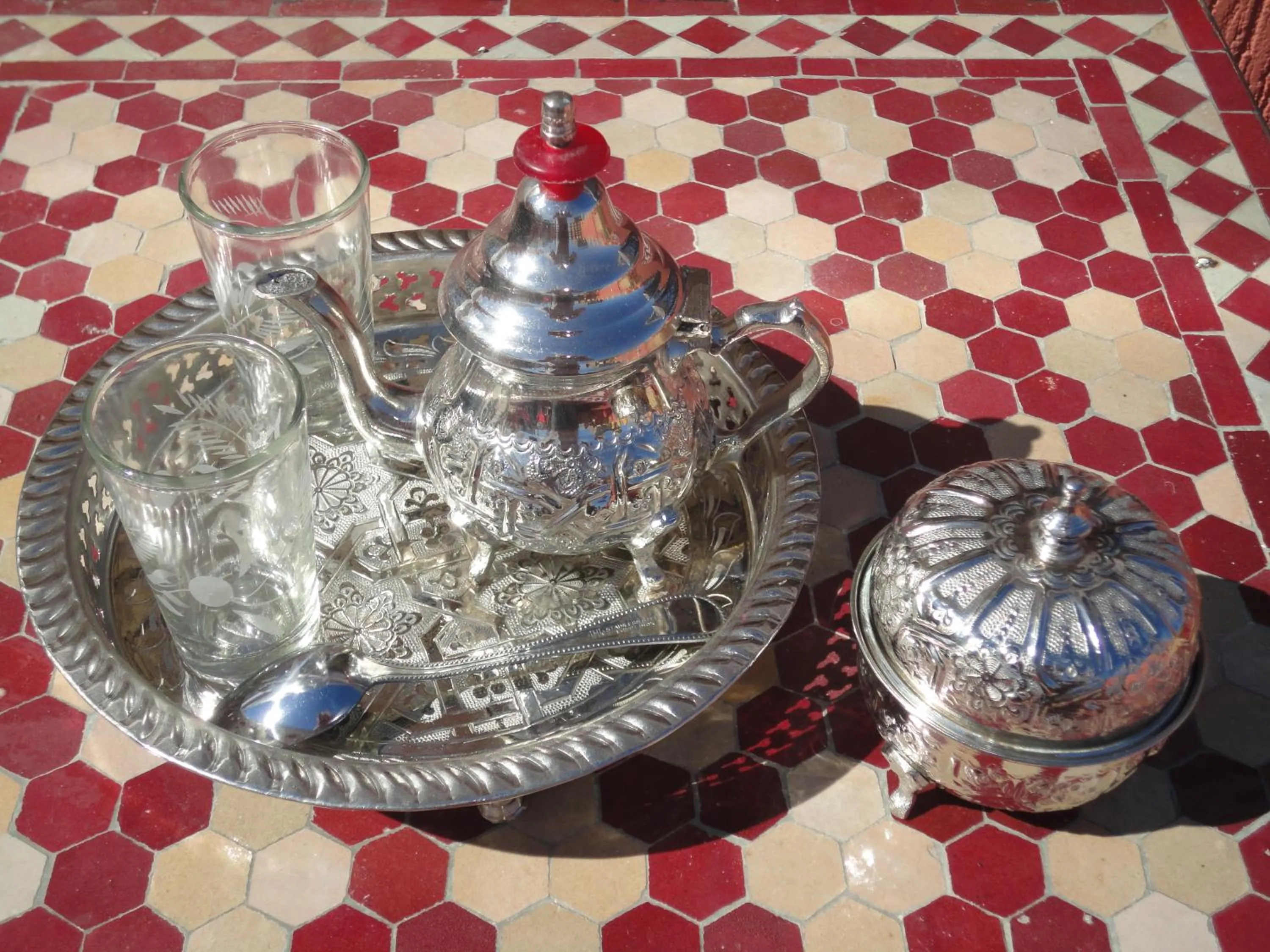 Decorative detail in Dar Yanis