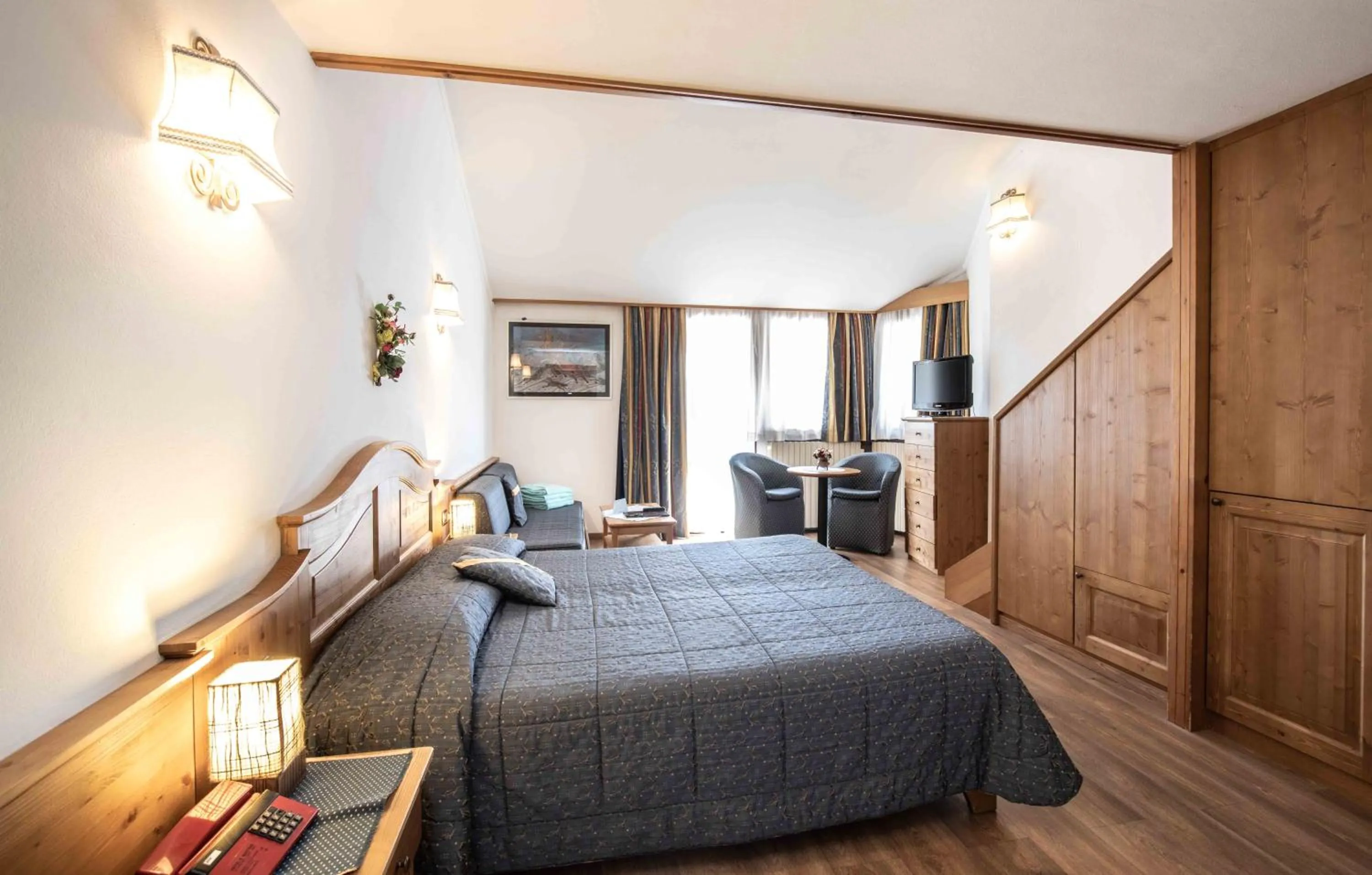 Bed in Hotel San Martino