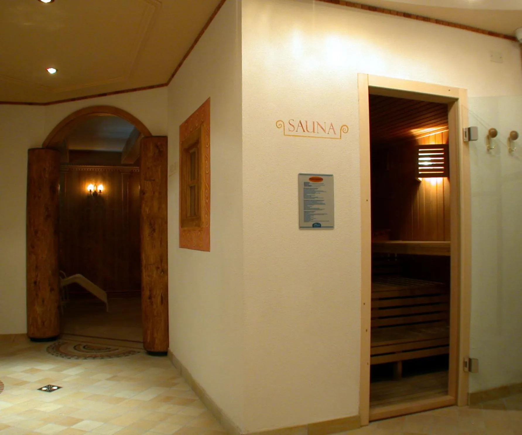 Sauna in Hotel San Martino