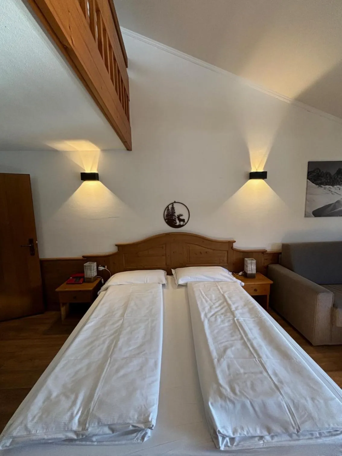 Bed in Hotel San Martino