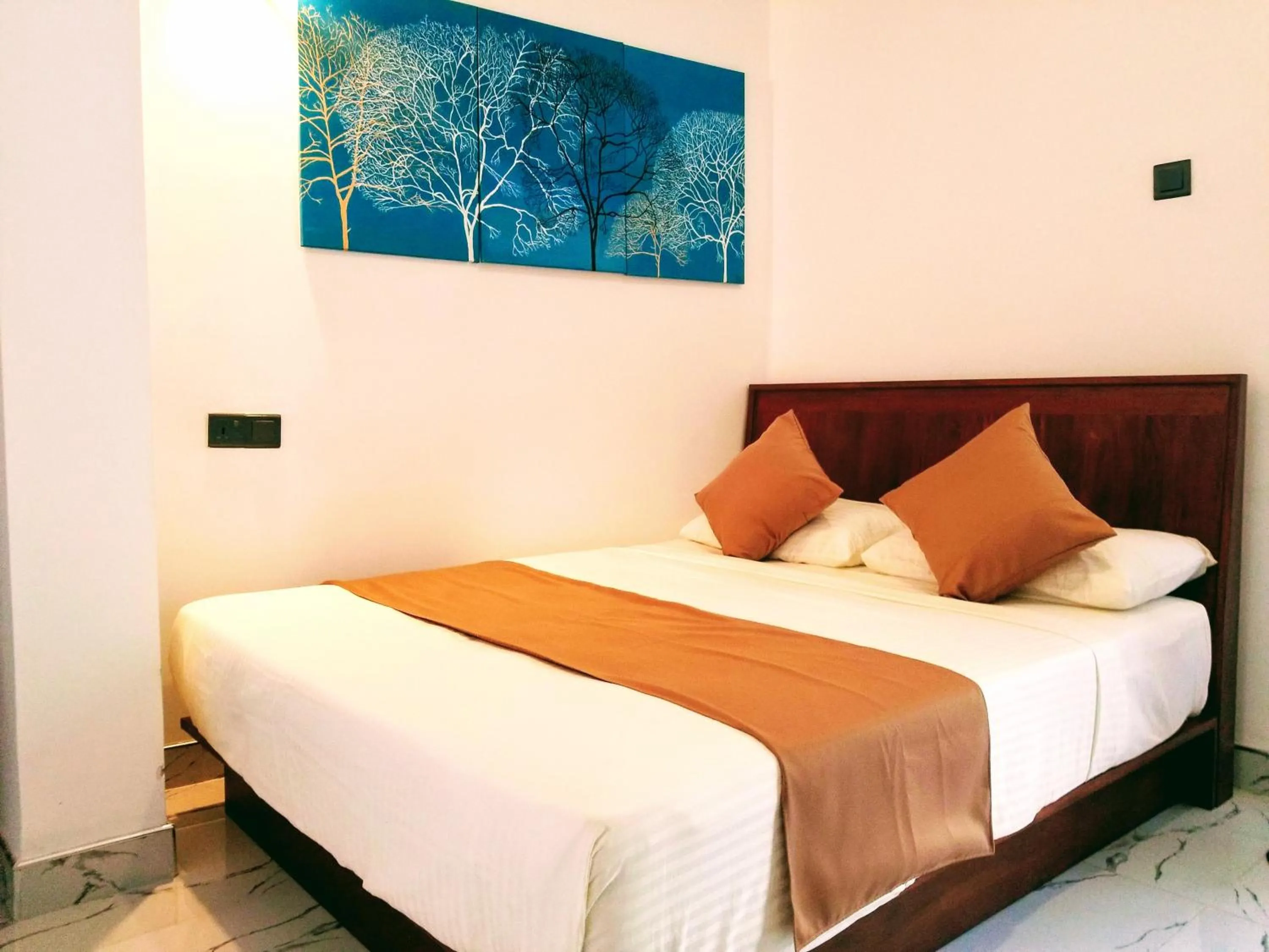 Decorative detail, Bed in Queens mount